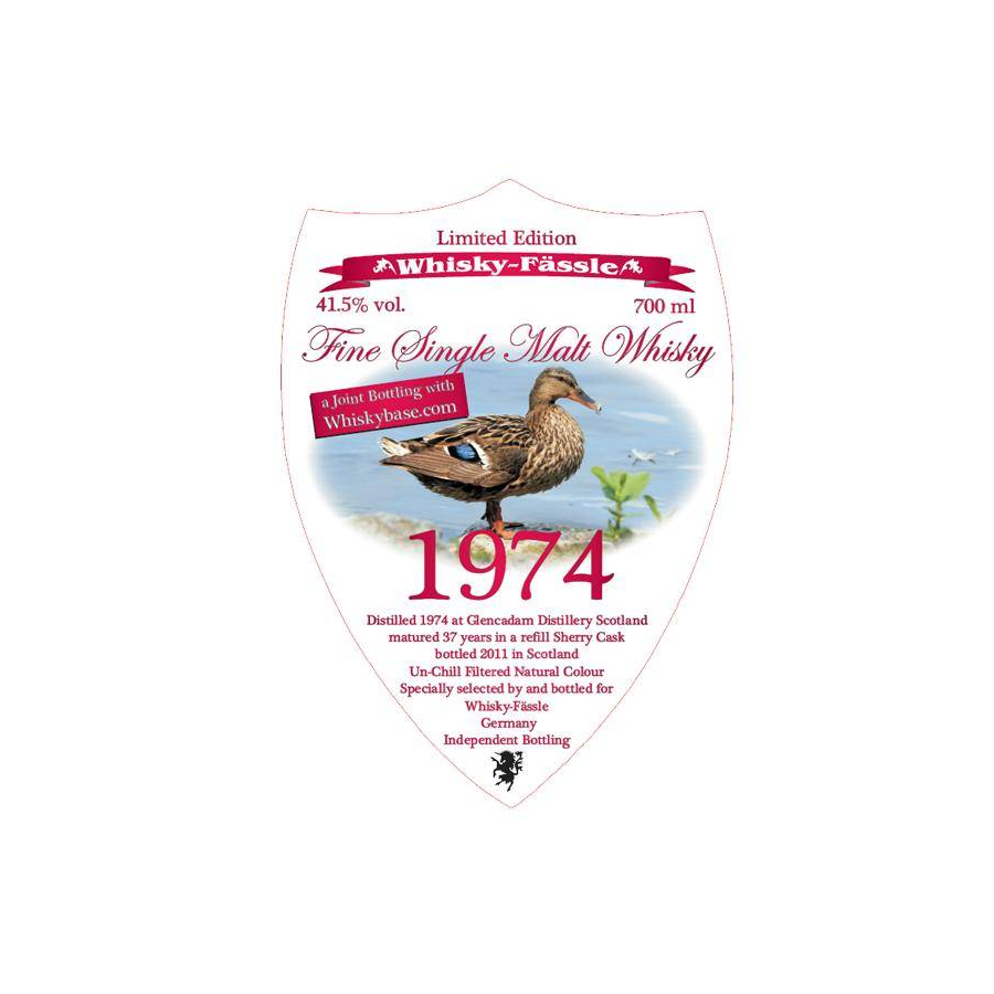 Glencadam Limited Edition 1974 37 Years Single Malt Whisky 2