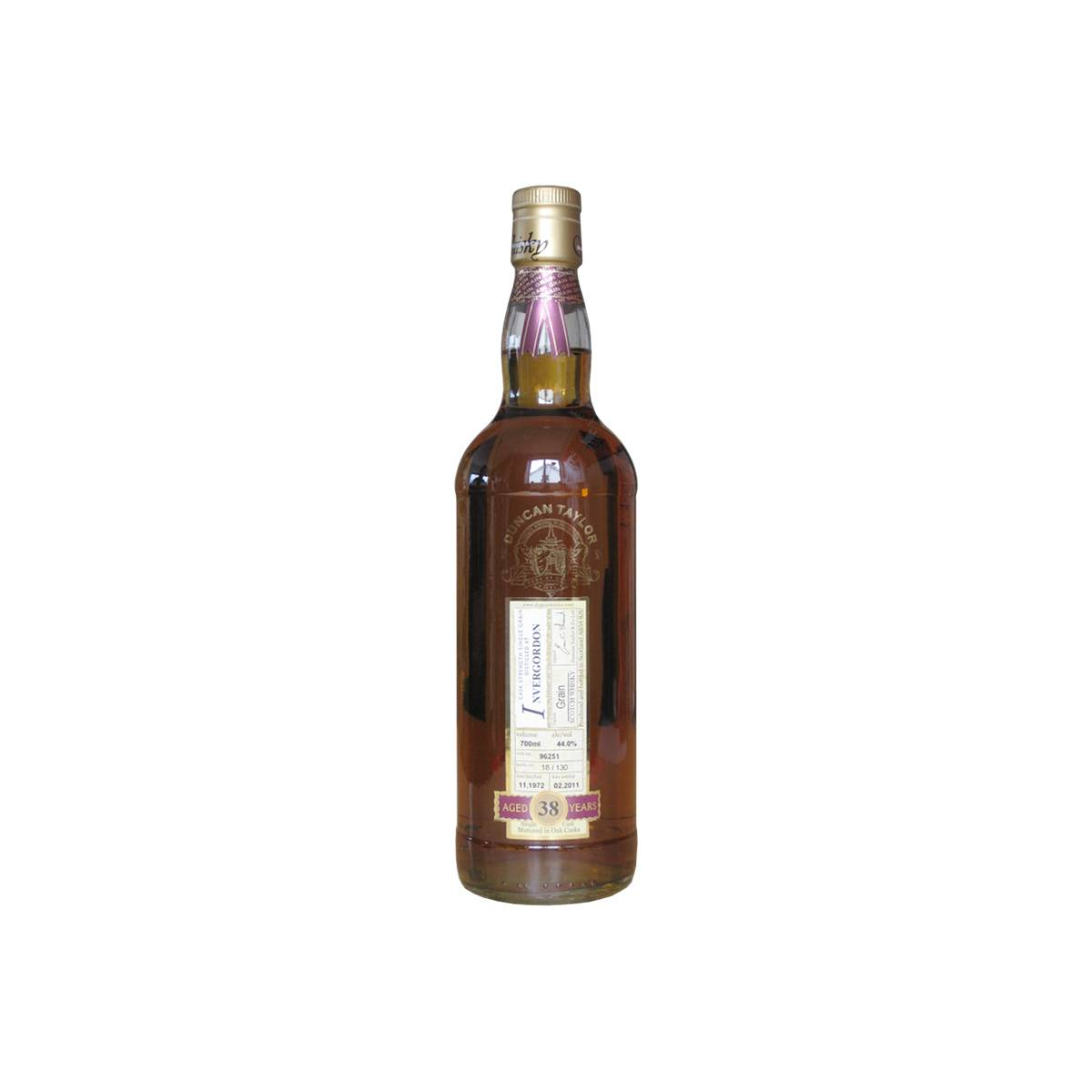 Invergordon Rare Auld 1972 38 Years Single Grain Whisky
