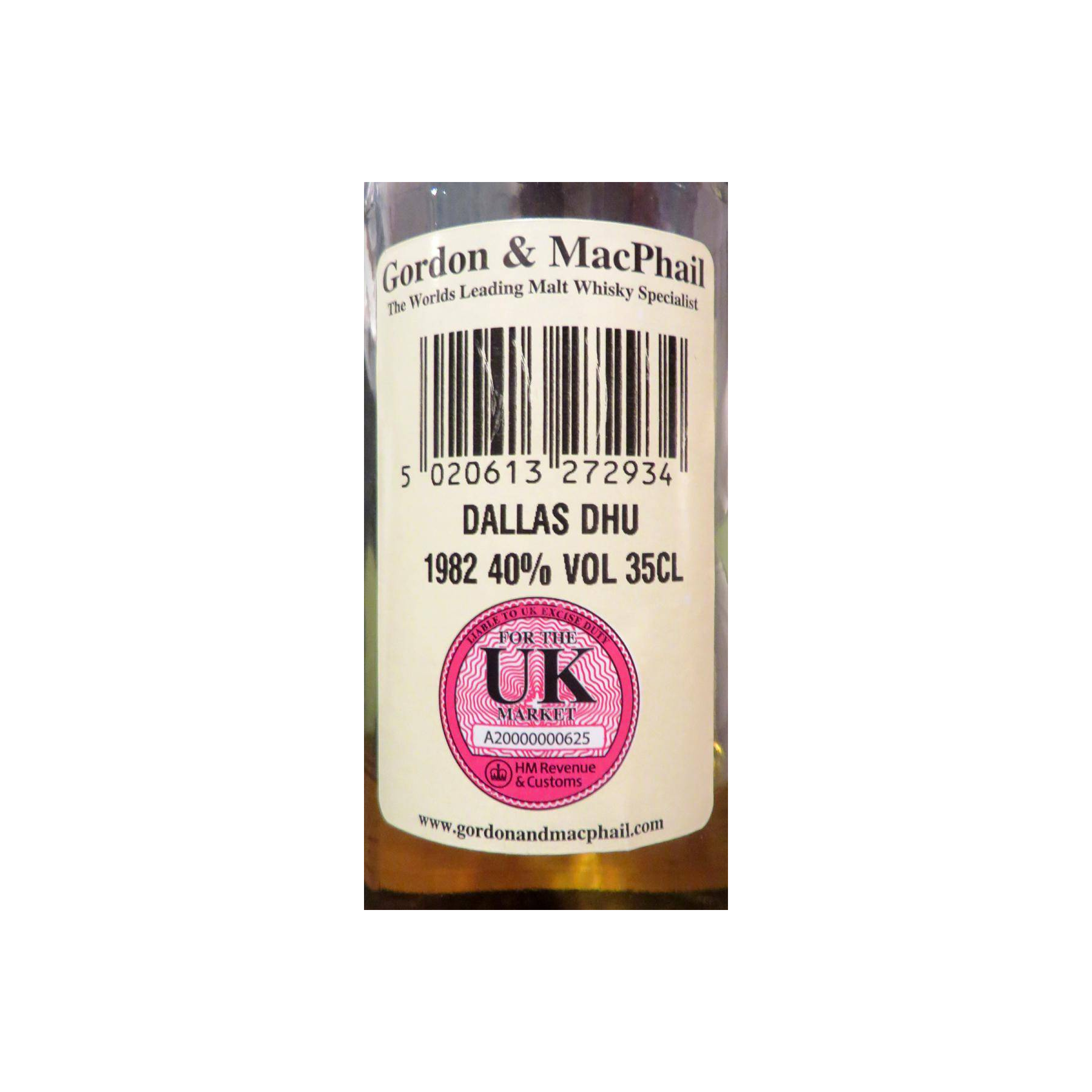 Dallas Dhu Licensed Bottling 1982 23 Years Single Malt Whisky 2
