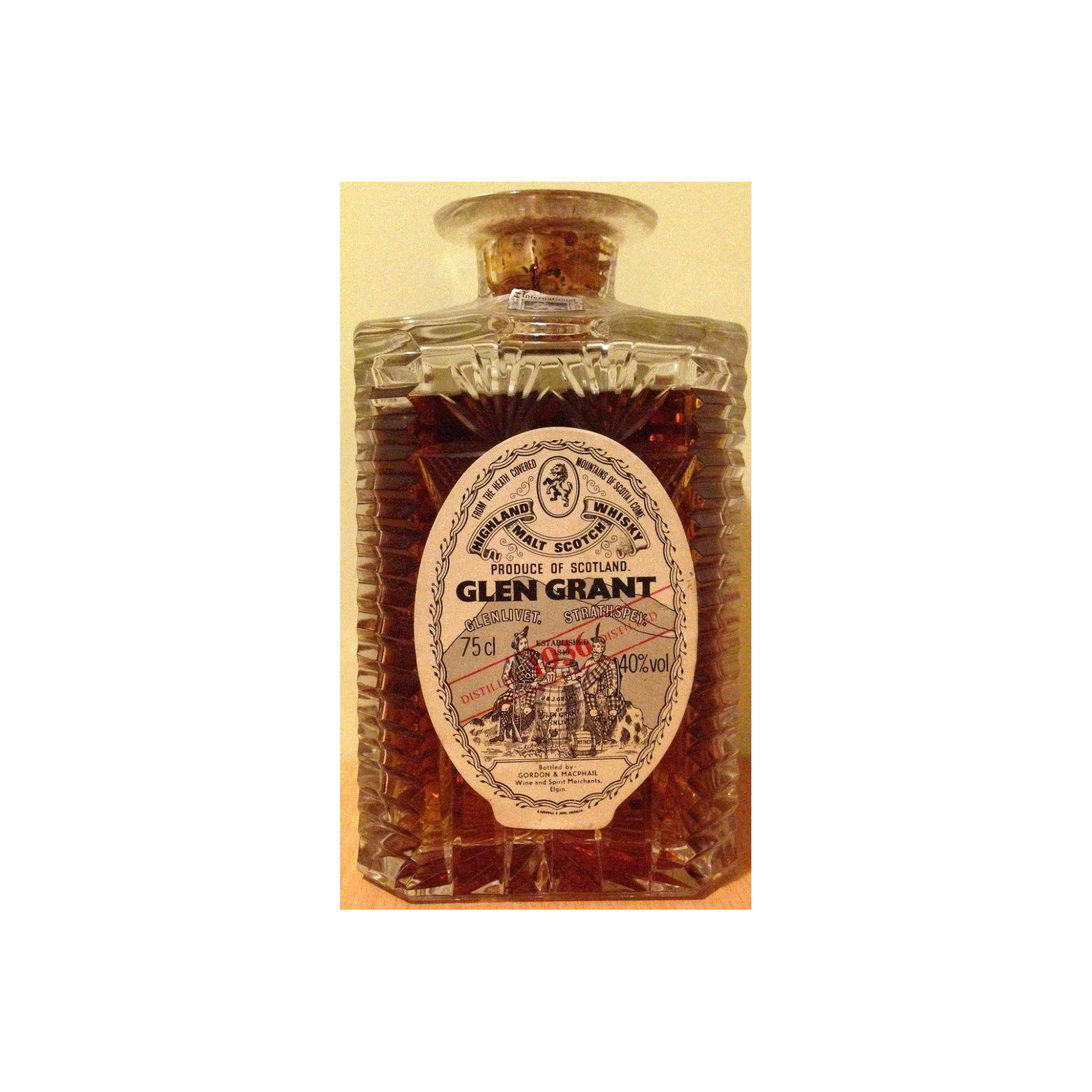 Glen Grant 1936 50 Years Single Malt Whisky 2