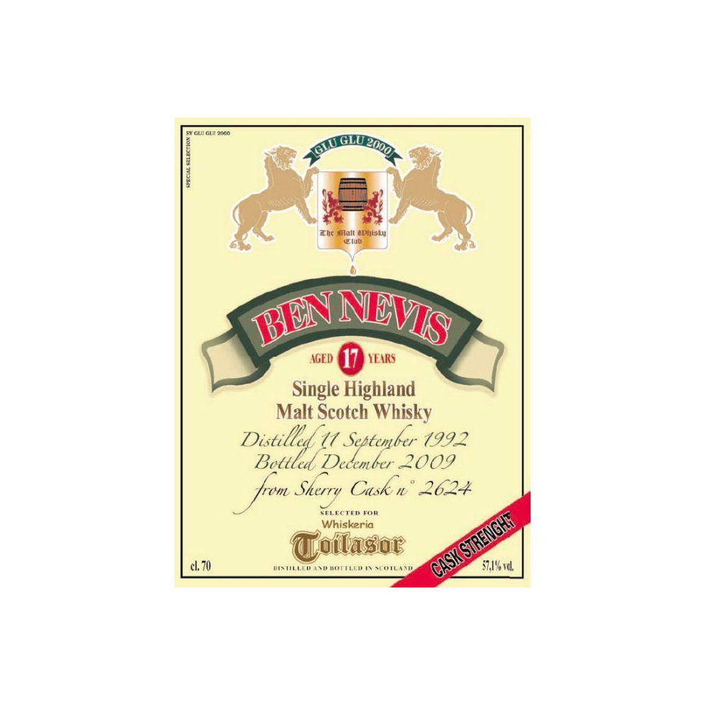 Ben Nevis 1992 17 Years Single Malt Whisky 2