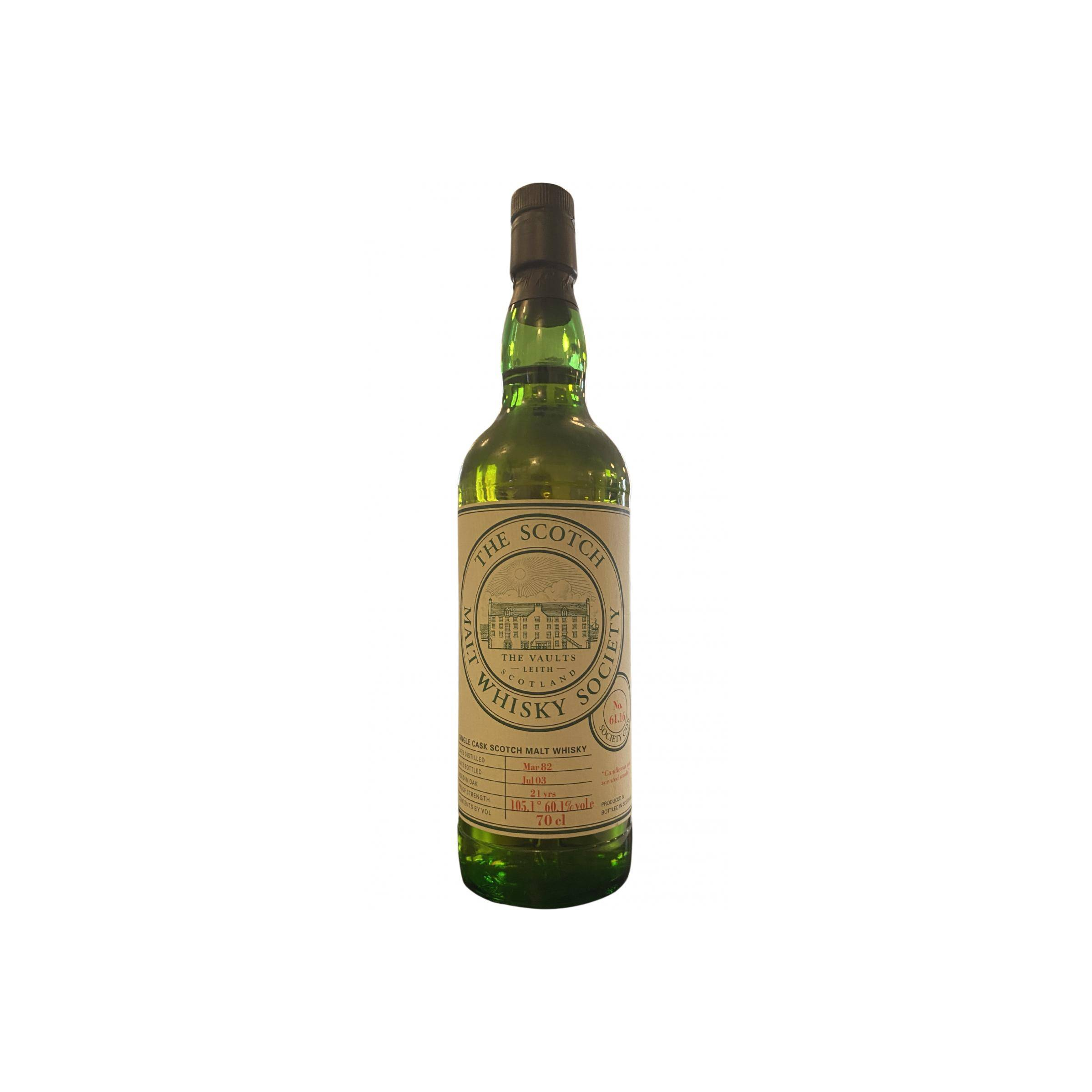 The Scotch Malt Whisky Society 1982 21 Years Single Malt Whisky