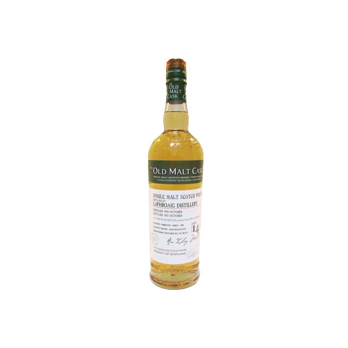 Laphroaig Old Malt Cask 1998 14 Years Single Malt Whisky