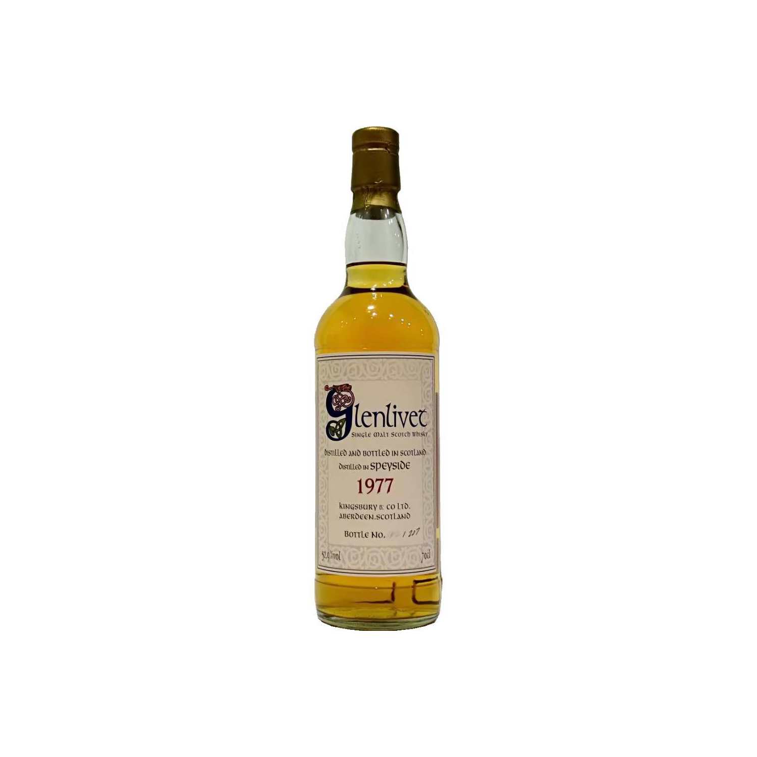 The Glenlivet 1977 26 Years Single Malt Whisky