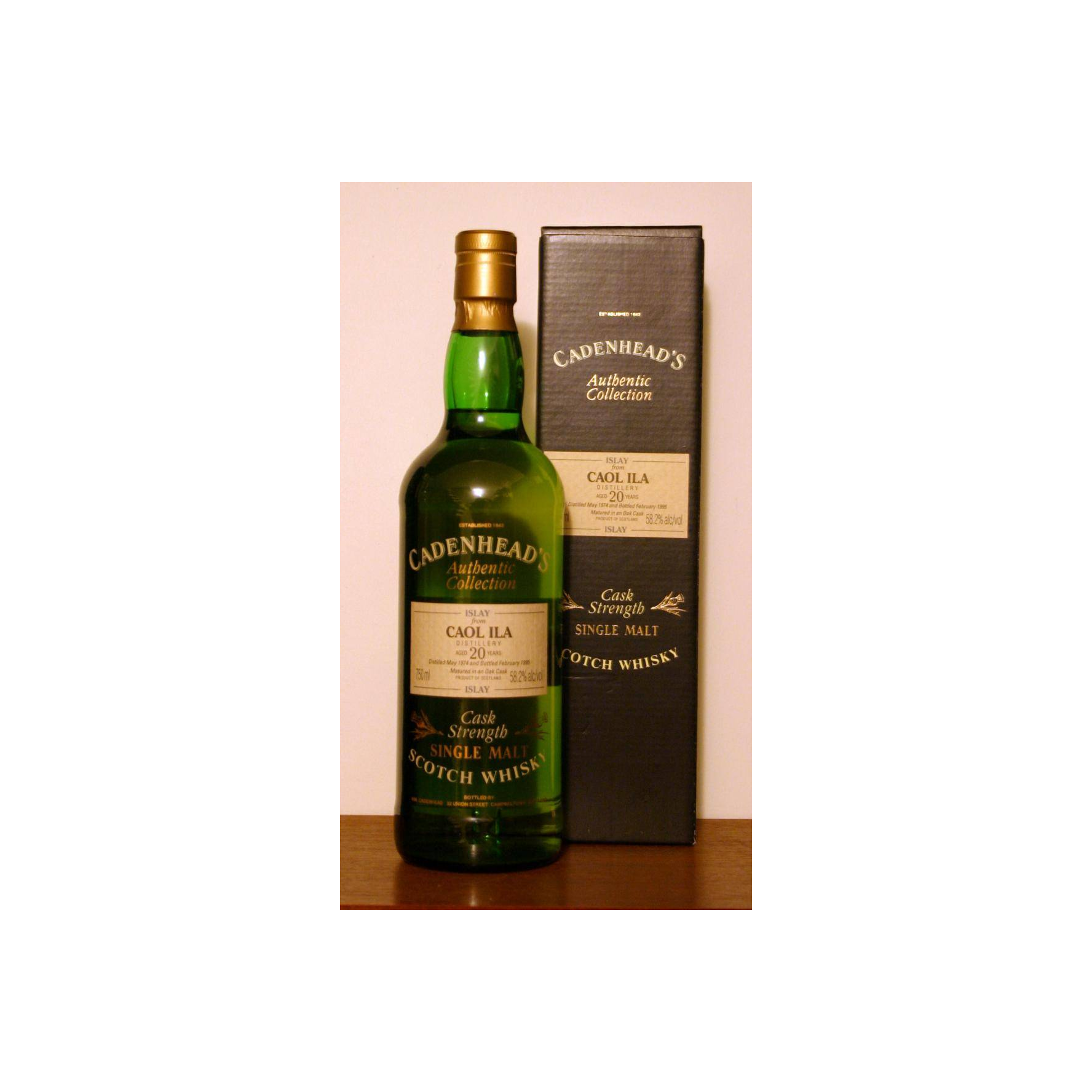 Caol Ila Authentic Collection 1974 20 Years Single Malt Whisky 2