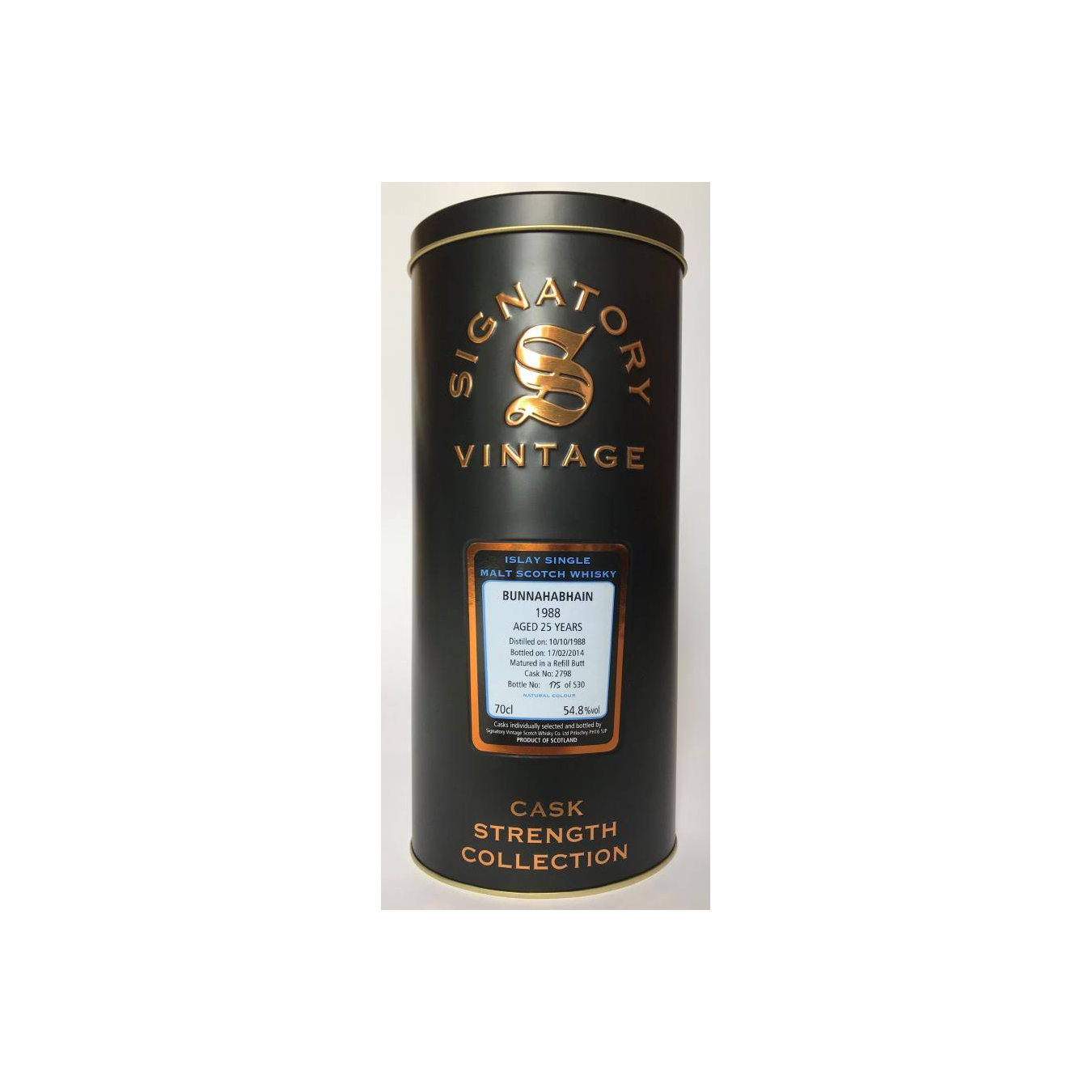 Bunnahabhain Cask Strength Collection 1988 25 Years Single Malt Whisky 3