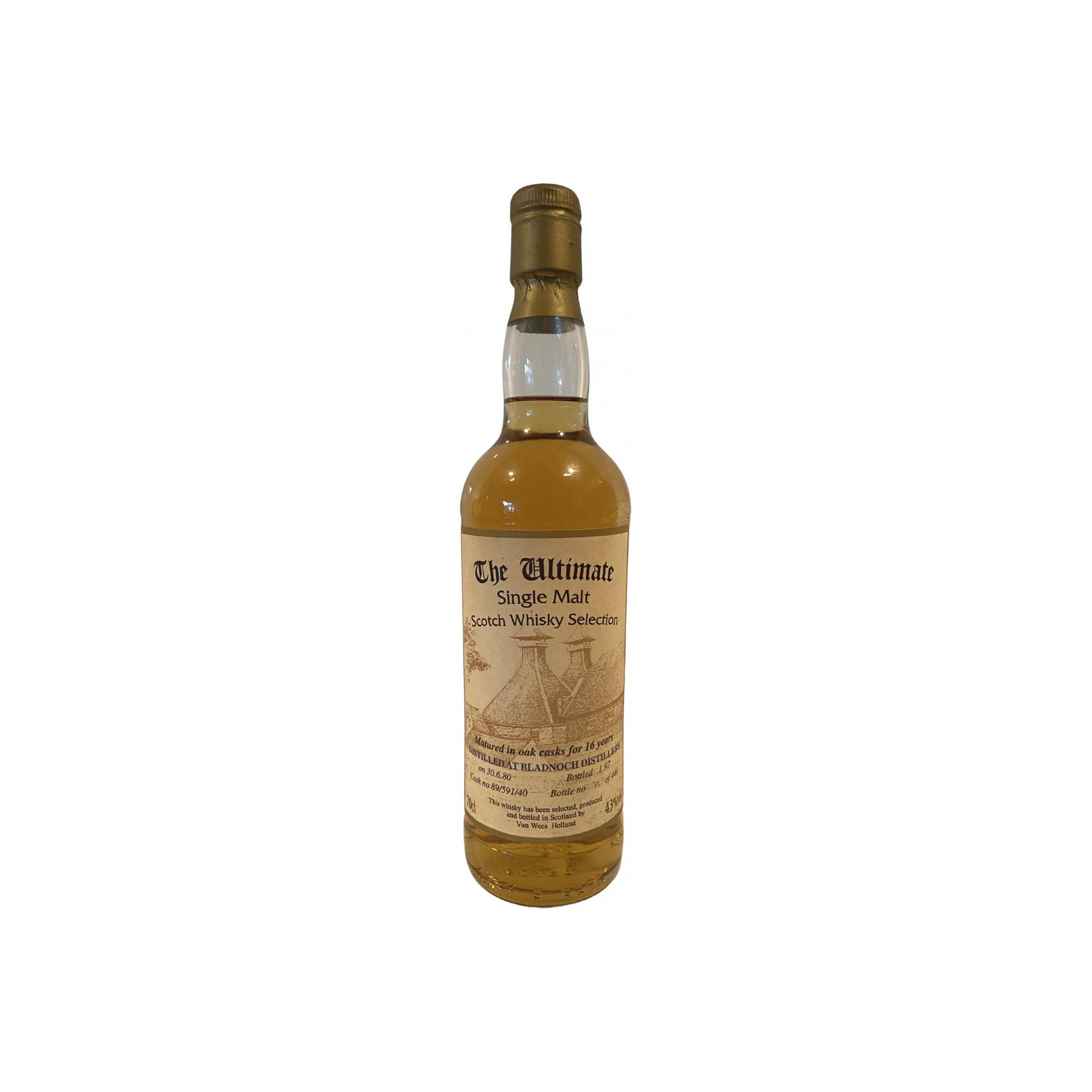 Bladnoch The Ultimate 1980 16 Years Single Malt Whisky