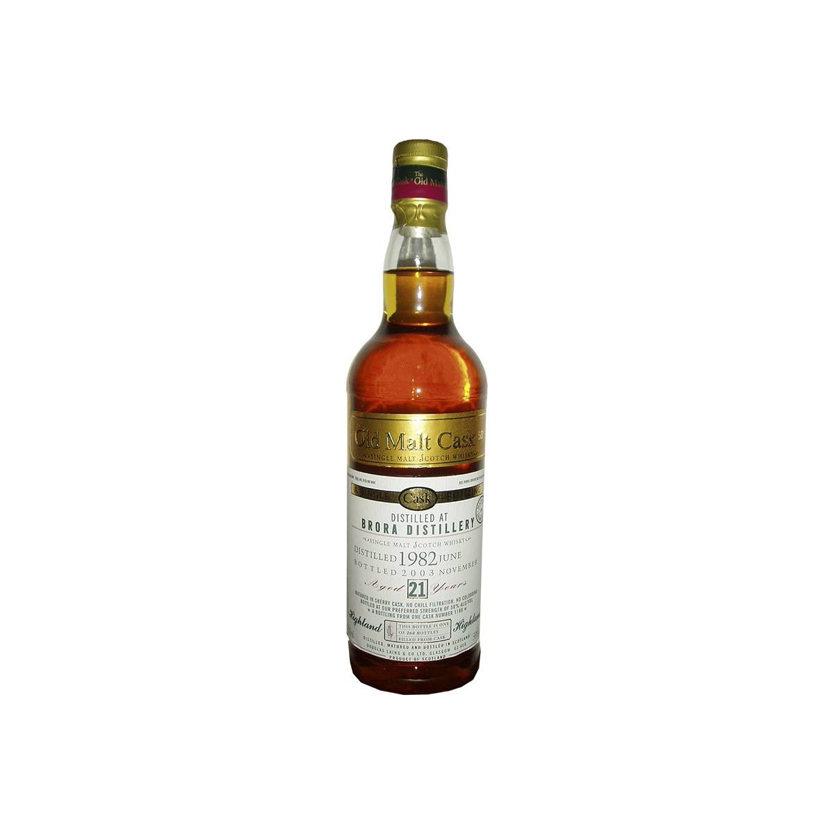 Brora Old Malt Cask 1982 21 Years Single Malt Whisky