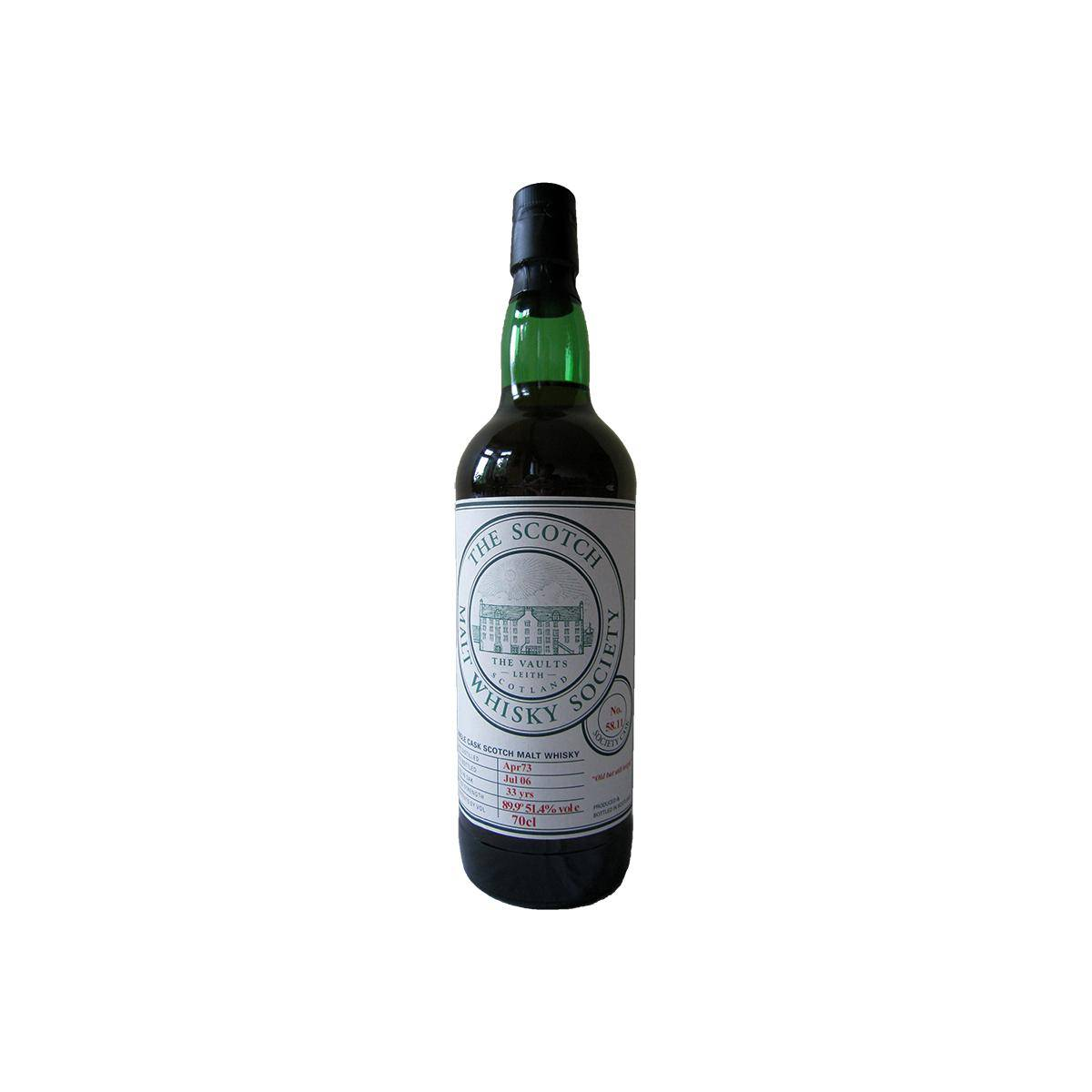 The Scotch Malt Whisky Society 1973 33 Years Single Malt Whisky