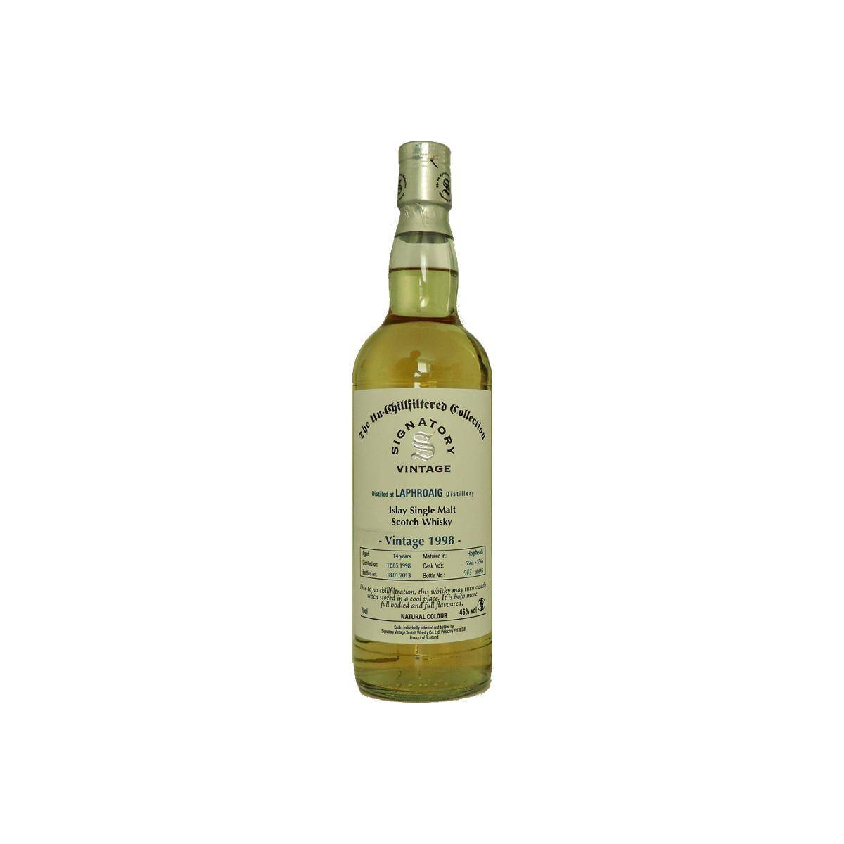 Laphroaig The Un-Chillfiltered Collection 1998 14 Years Single Malt Whisky