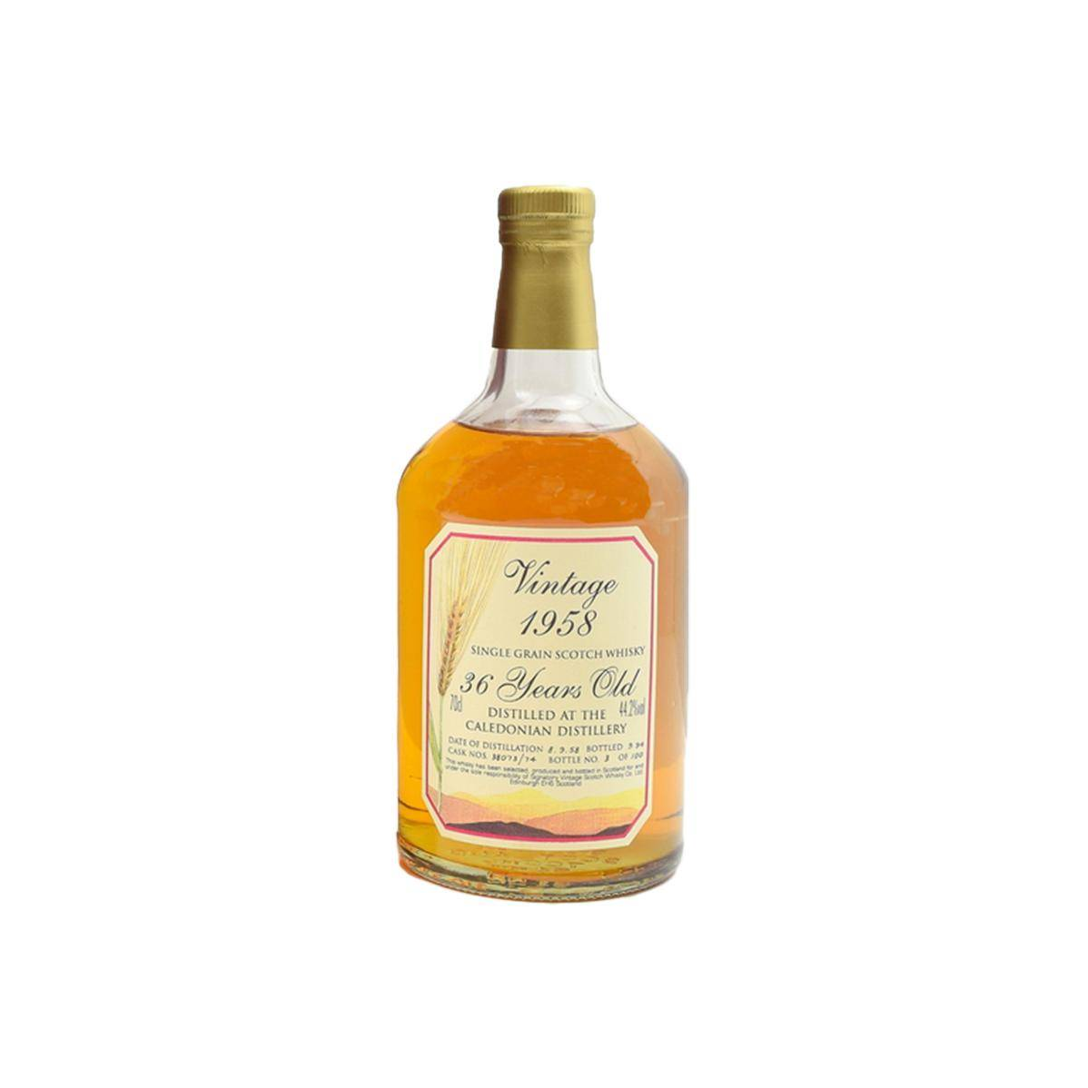 Caledonian Vintage Collection - Dumpy 1958 36 Years Single Grain Whisky