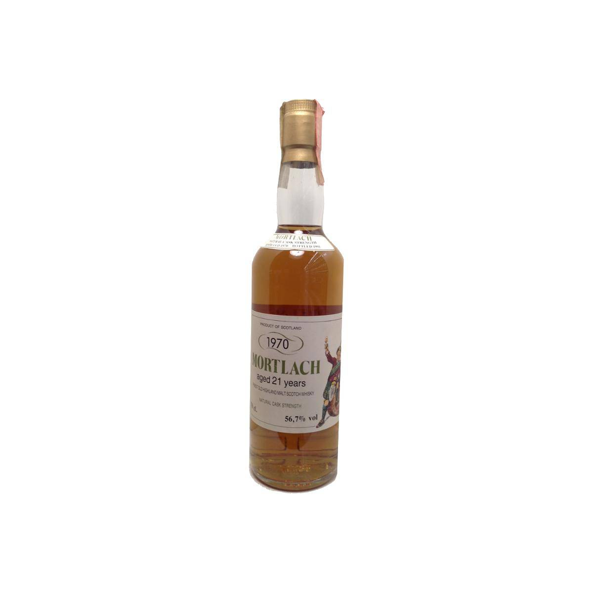 Mortlach 1970 21 Years Single Malt Whisky