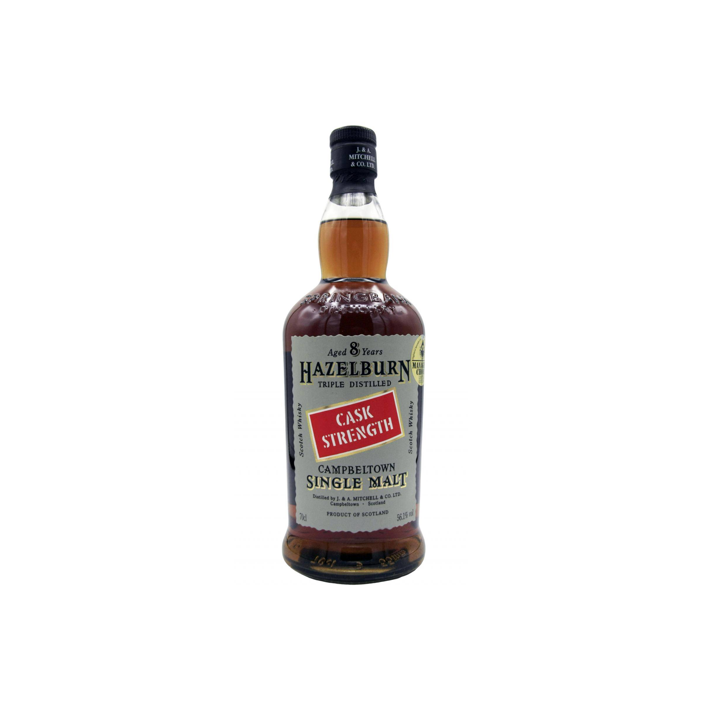 Hazelburn Cask Strength Collection 2000 8 Years Single Malt Whisky