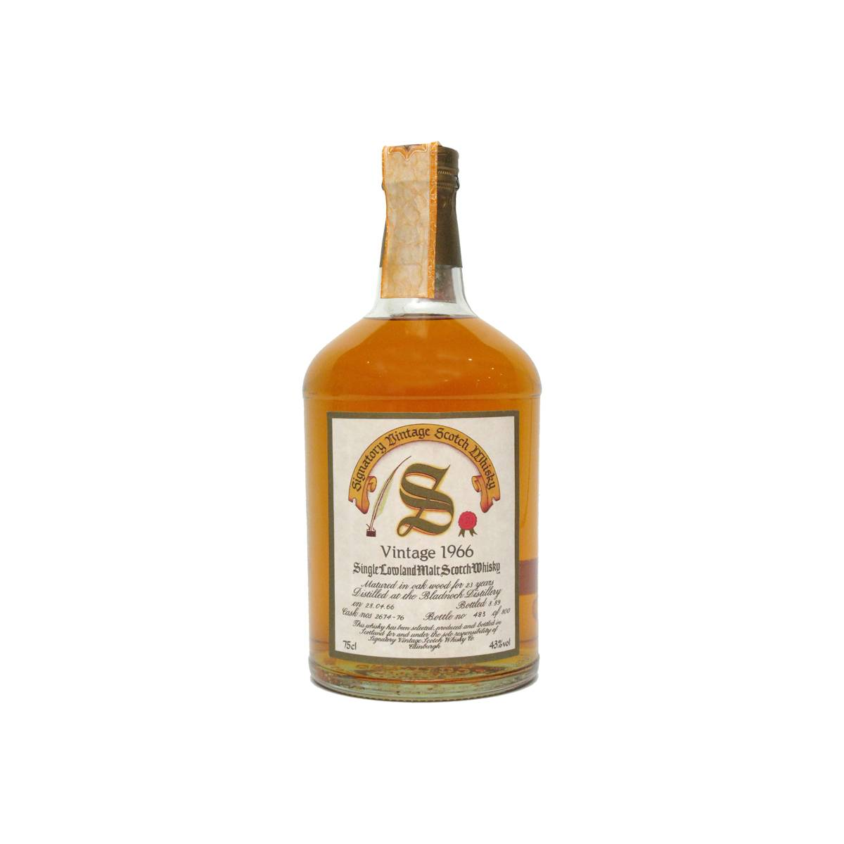 Bladnoch Vintage Collection - Dumpy 1966 23 Years Single Malt Whisky