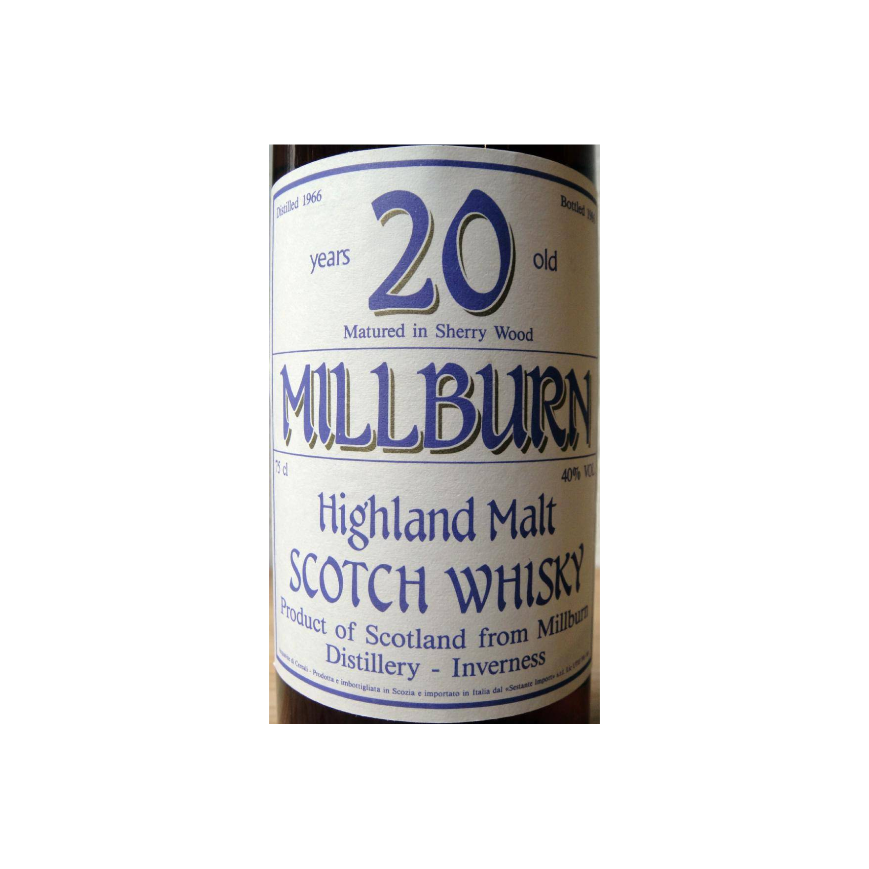 The Scotch Malt Whisky Society 1966 20 Years Single Malt Whisky 3