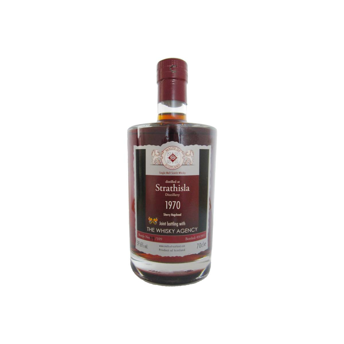 Strathisla 1970 40 Years Single Malt Whisky