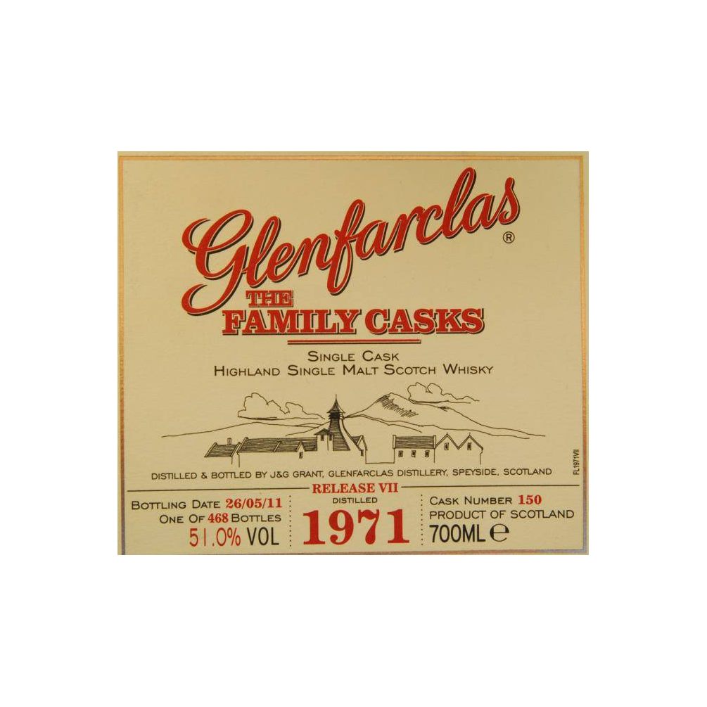 Glenfarclas 1971 40 Years Single Malt Whisky 2