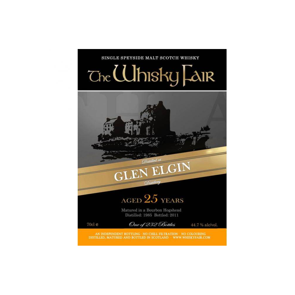 Glen Elgin 1985 25 Years Single Malt Whisky 2