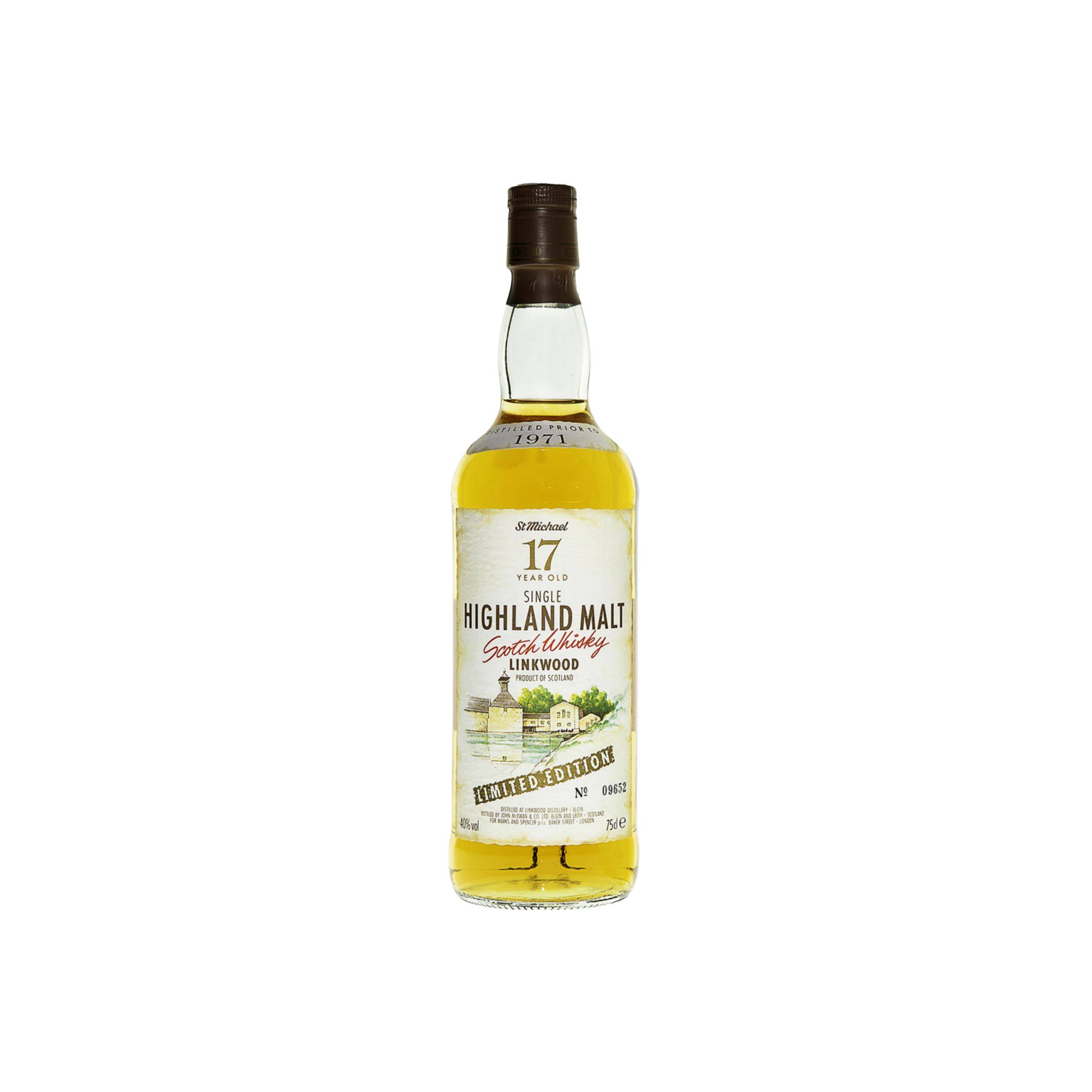 Linkwood Limited Edition 1971 17 Years Single Malt Whisky
