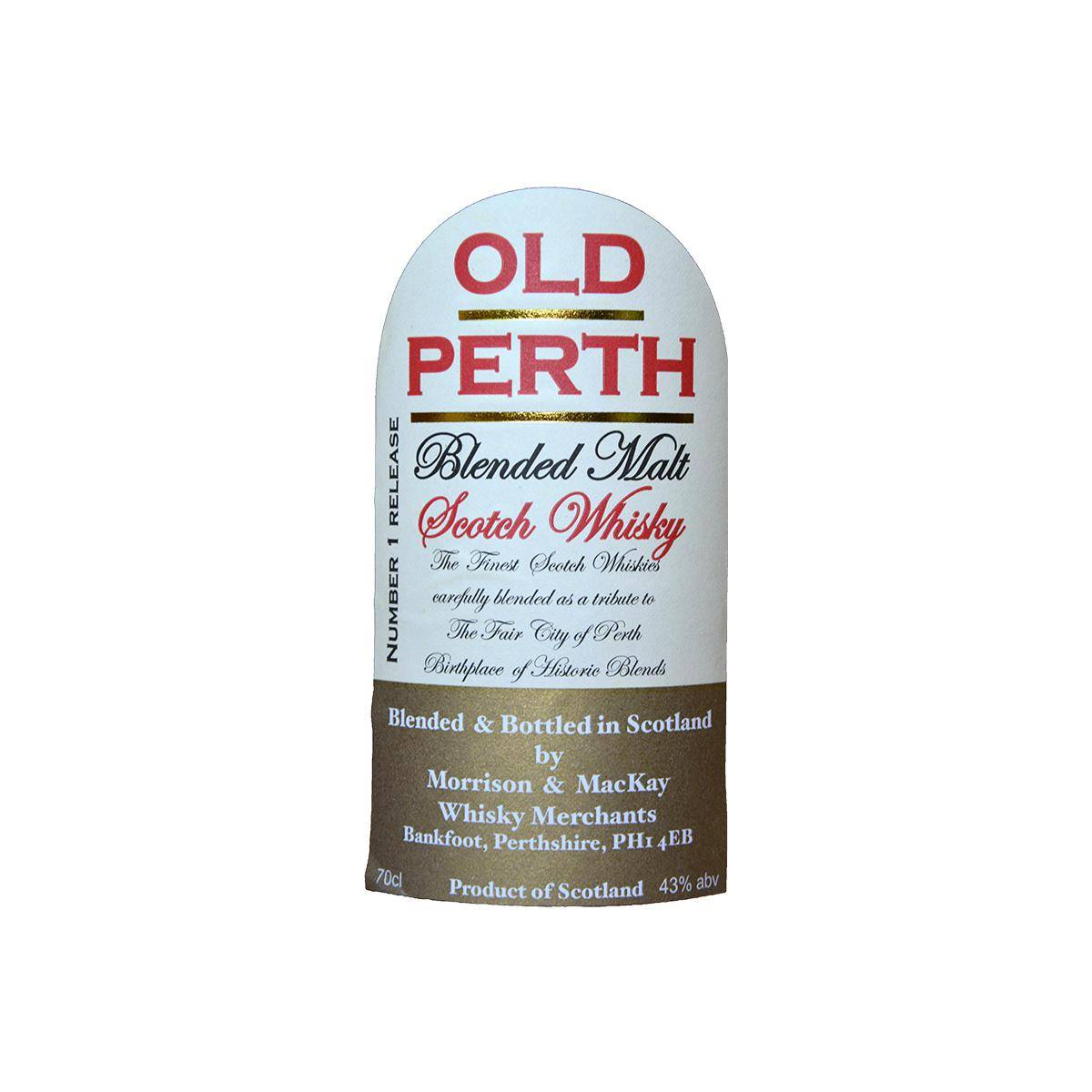 Old Perth Blended Malt Scotch Whisky MMcK 2