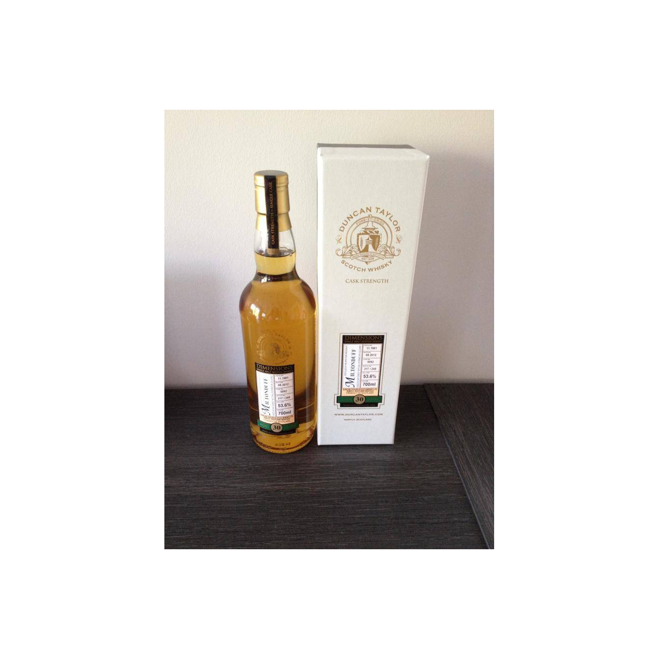 Miltonduff Dimensions 1981 30 Years Single Malt Whisky 2