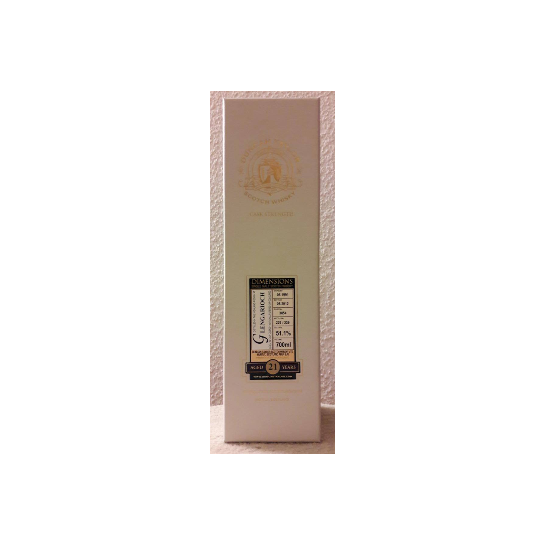 Glen Garioch Dimensions 1991 21 Years Single Malt Whisky 3