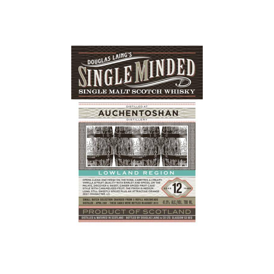 Auchentoshan 2001 12 Years Single Malt Whisky