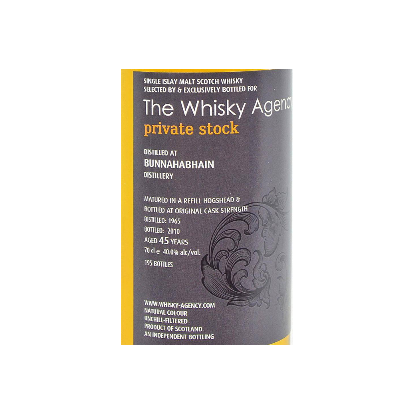 Bunnahabhain 1965 45 Years Single Malt Whisky 3