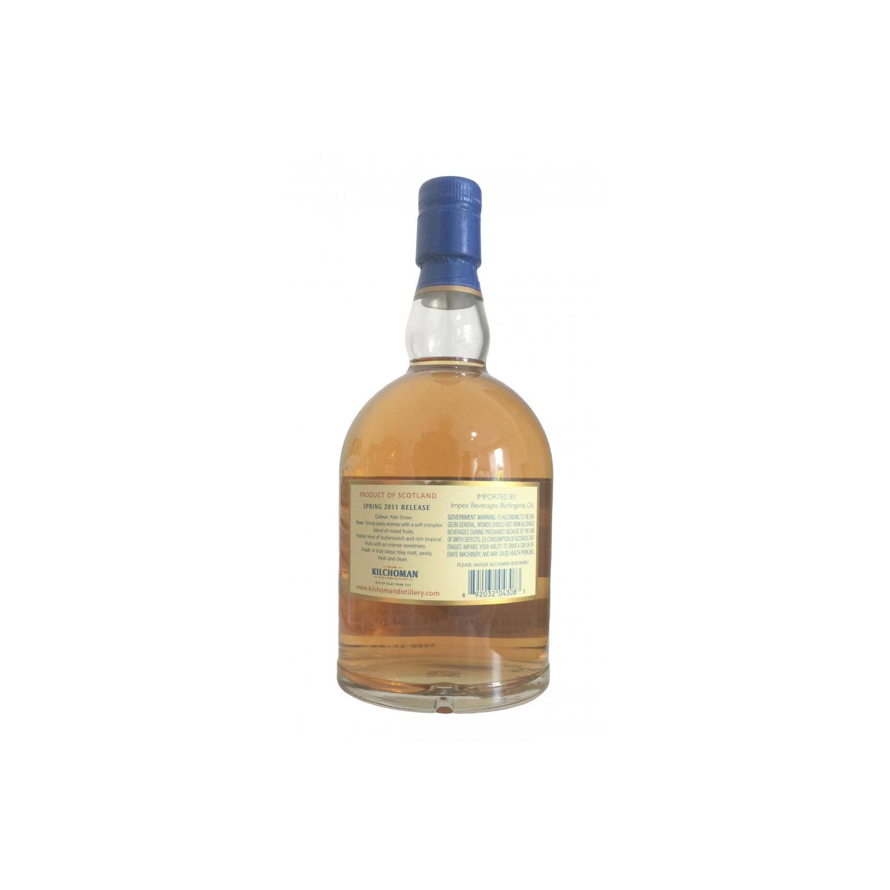 Kilchoman 3 Years Single Malt Whisky 2