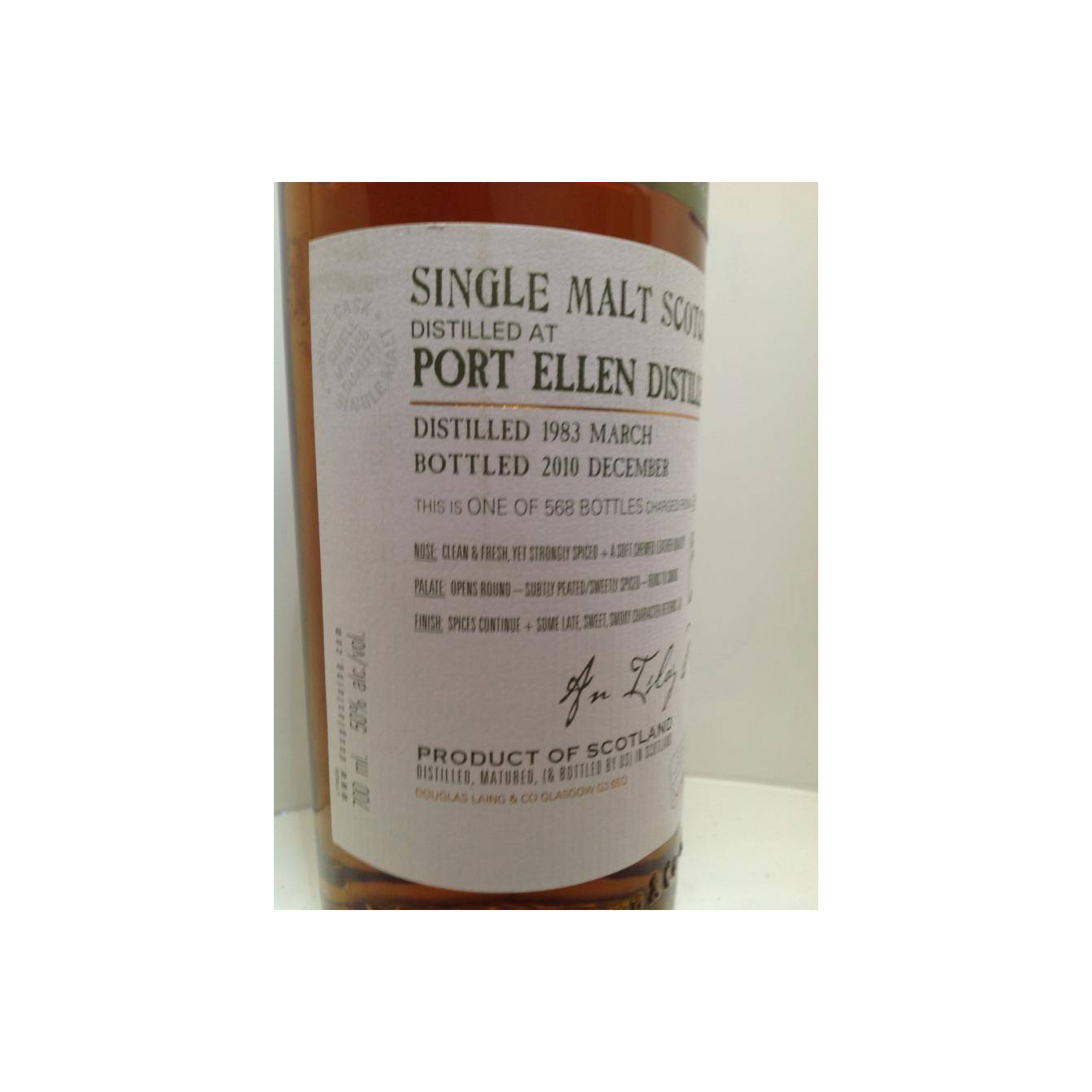Port Ellen Old Malt Cask 1983 27 Years Single Malt Whisky 3