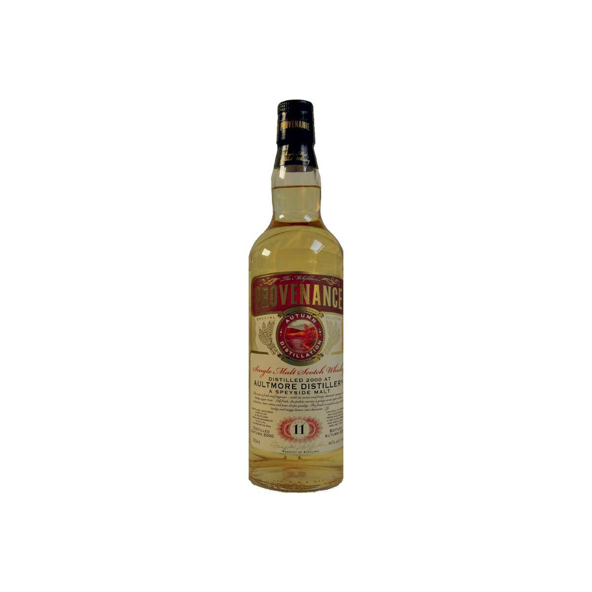 Aultmore McGibbon's Provenance 2000 11 Years Single Malt Whisky