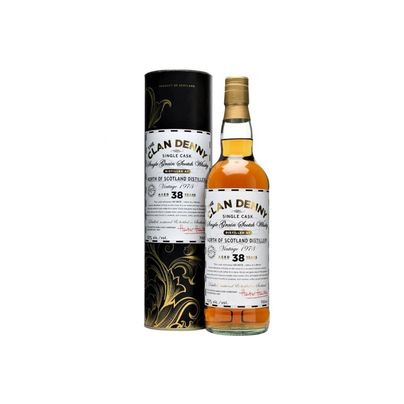 North of Scotland 1973 38 Years Single Grain Whisky