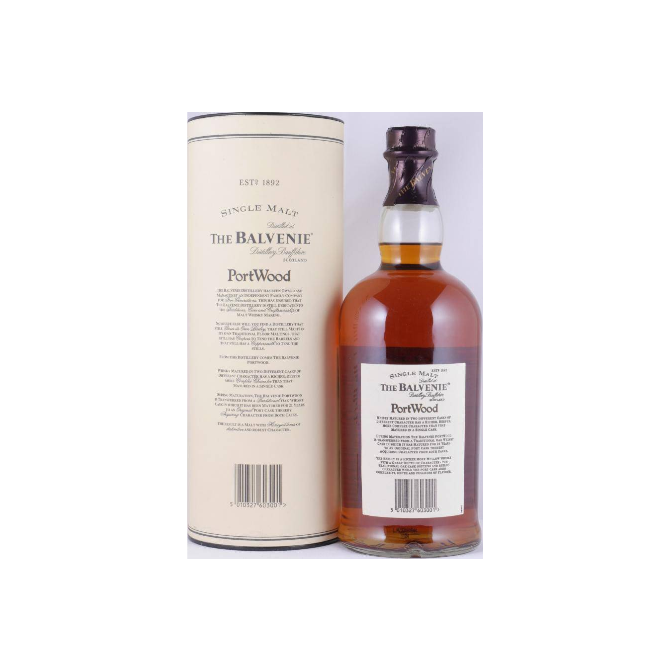 The Balvenie 21 Years Single Malt Whisky 3