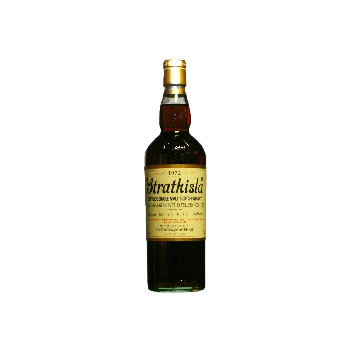 Strathisla Licensed Bottling 1972 40 Years Single Malt Whisky