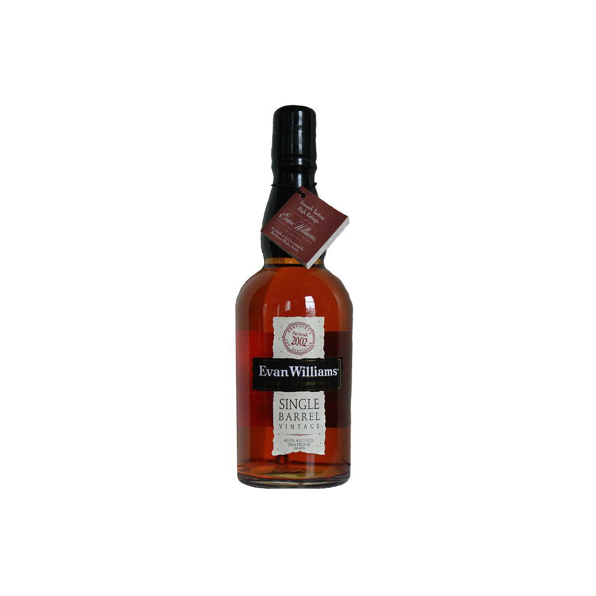 Evan Williams Single Cask 2002 9 Years Bourbon Whisky