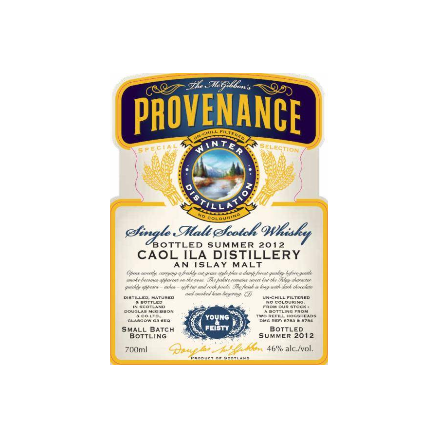 Caol Ila McGibbon's Provenance Single Malt Whisky 2