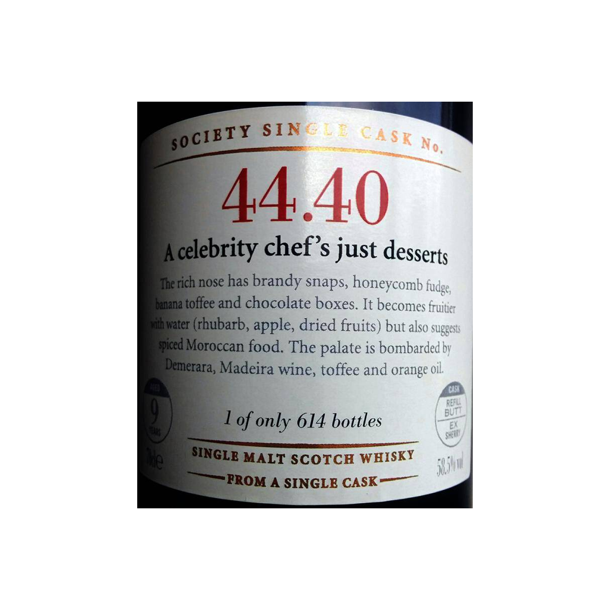 The Scotch Malt Whisky Society 1999 9 Years Single Malt Whisky 2