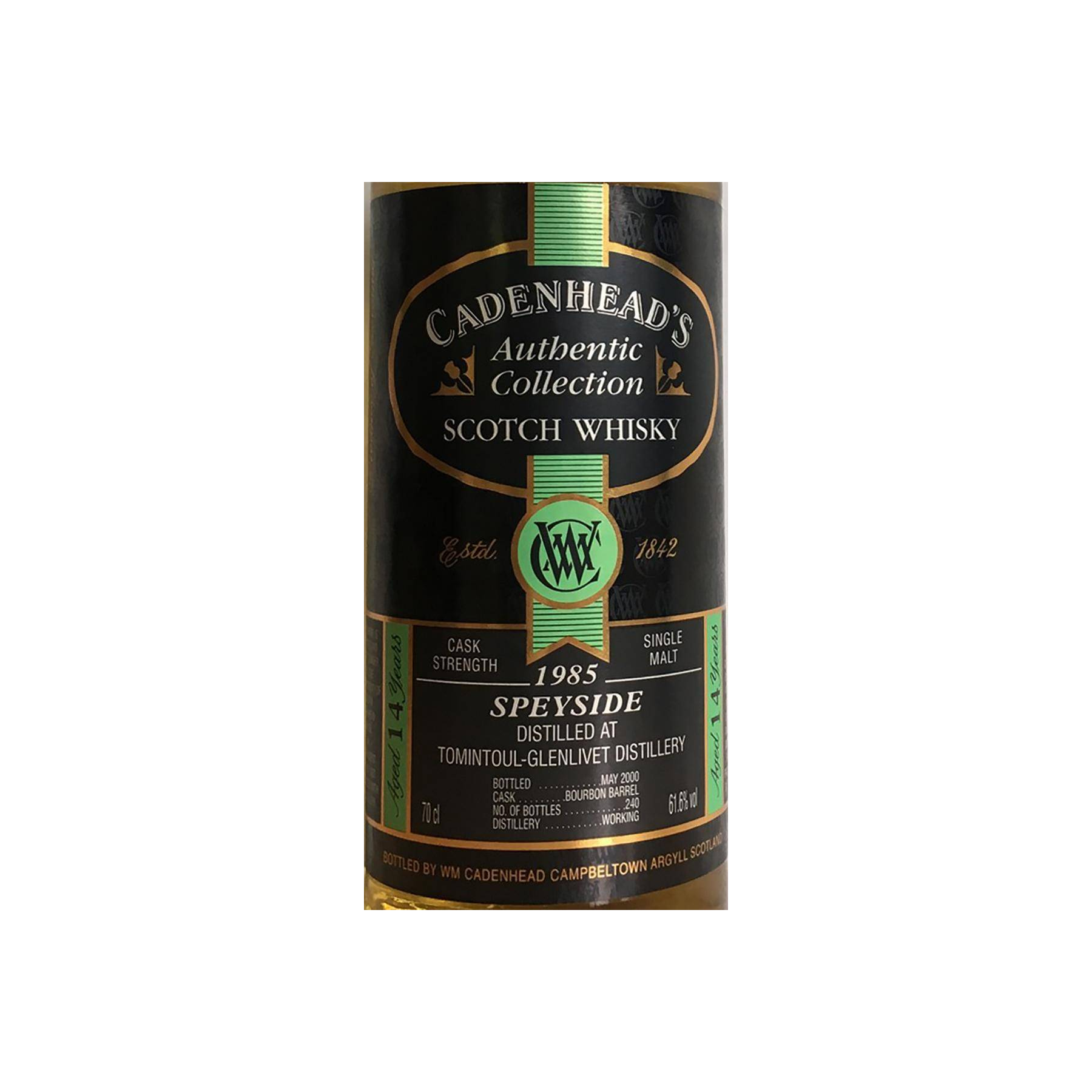 Tomintoul Authentic Collection 1985 14 Years Single Malt Whisky