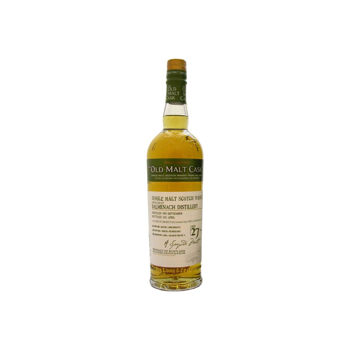 Balmenach Old Malt Cask 1983 27 Years Single Malt Whisky