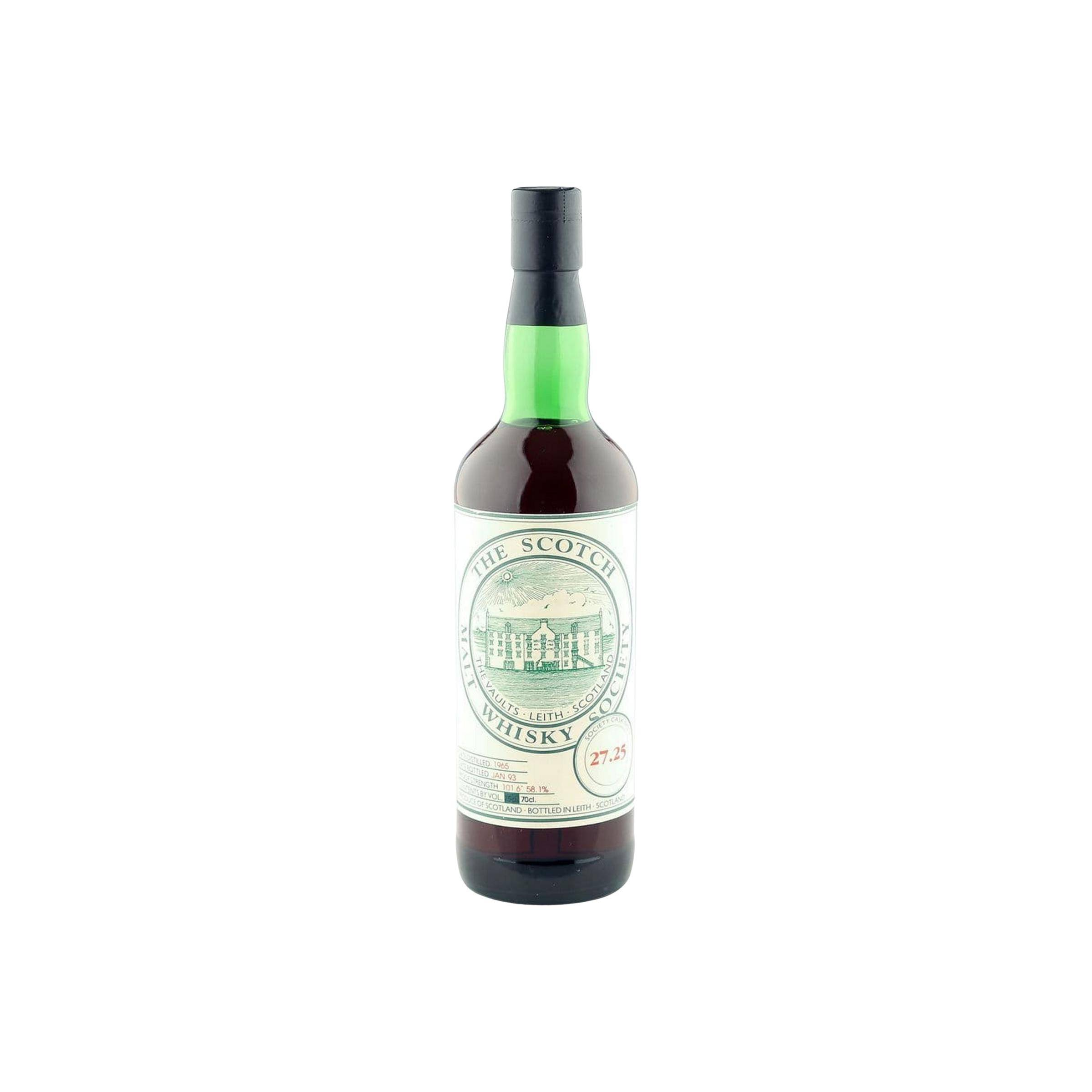The Scotch Malt Whisky Society 1965 27 Years Single Malt Whisky