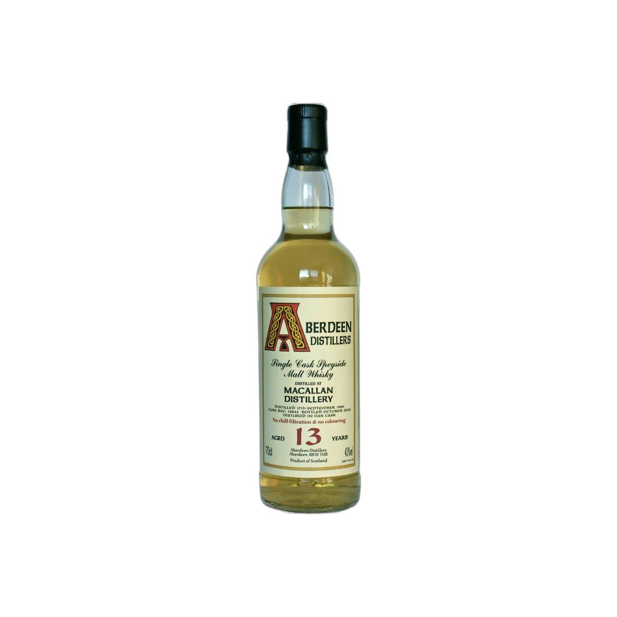 The Macallan 1990 13 Years Single Malt Whisky