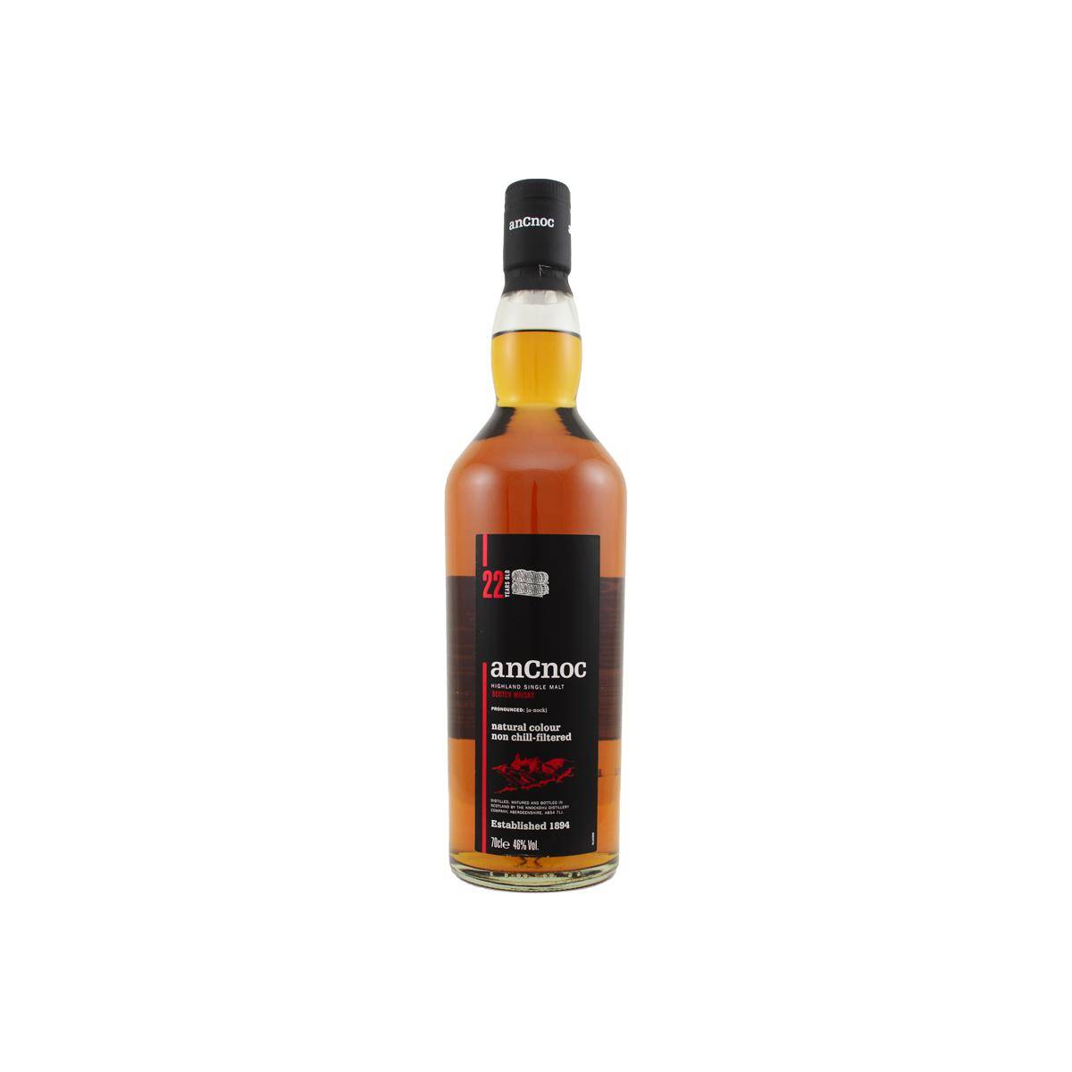 An Cnoc 22 Years Single Malt Whisky