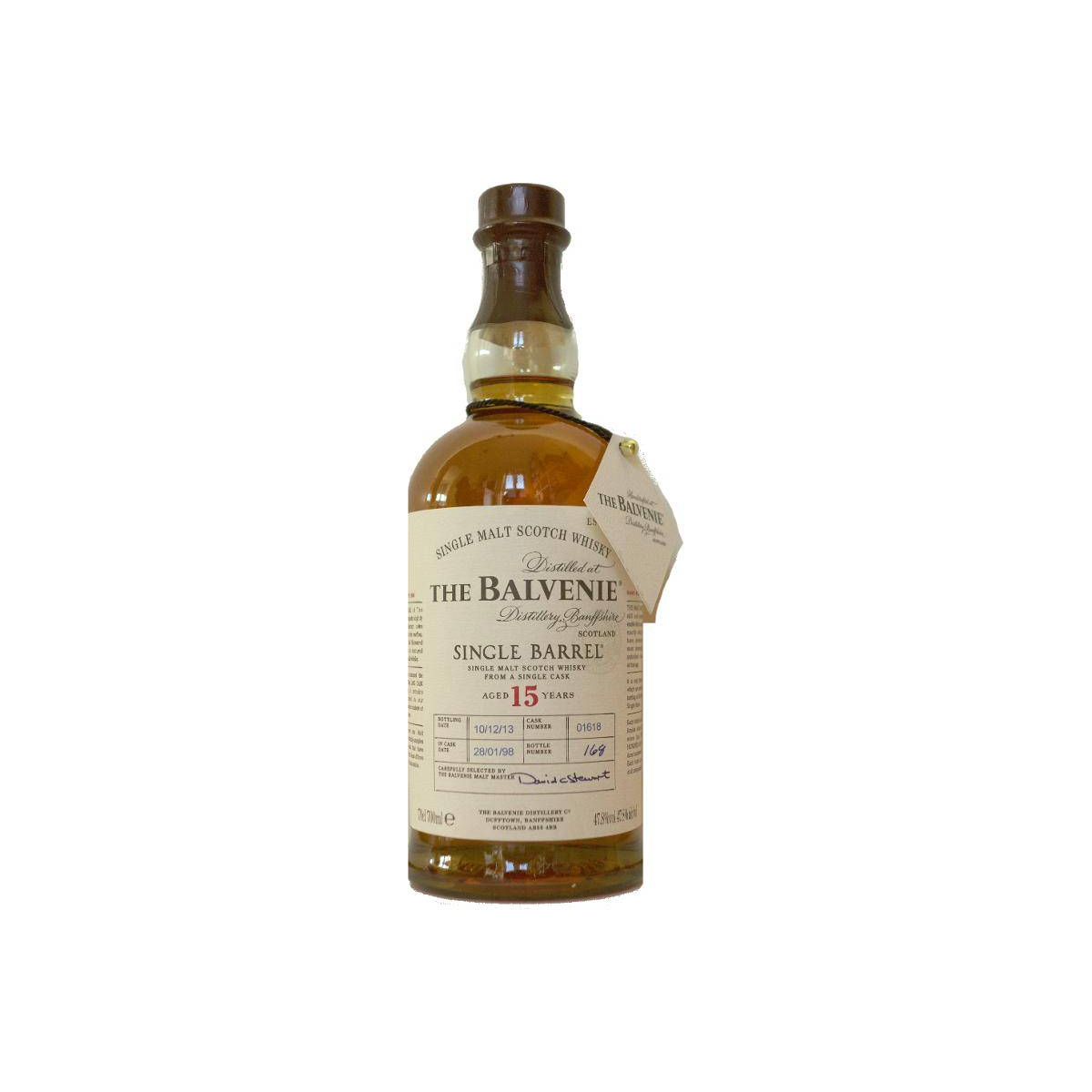The Balvenie Single Cask 1998 15 Years Single Malt Whisky