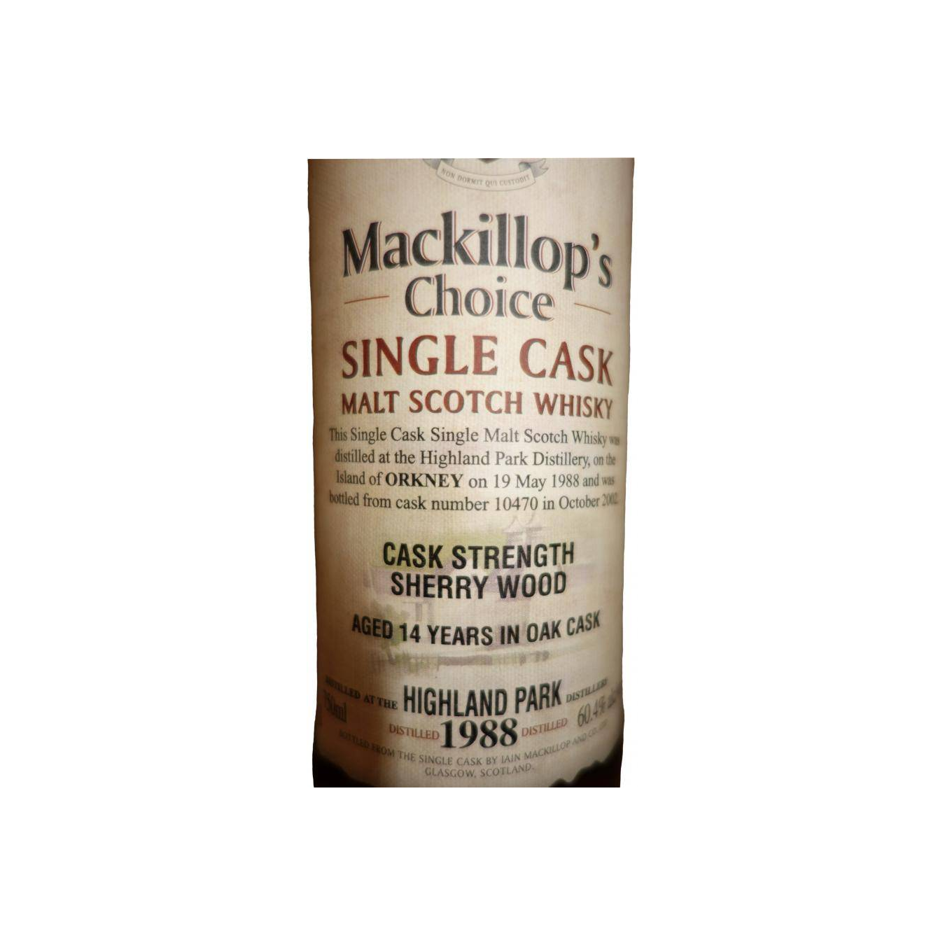 Highland Park 1988 14 Years Single Malt Whisky 2