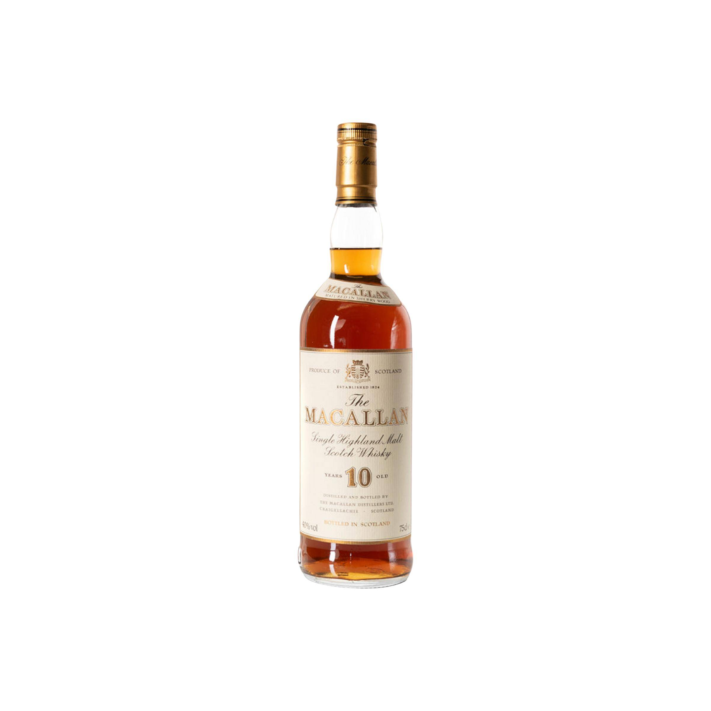 The Macallan 10 Years Single Malt Whisky