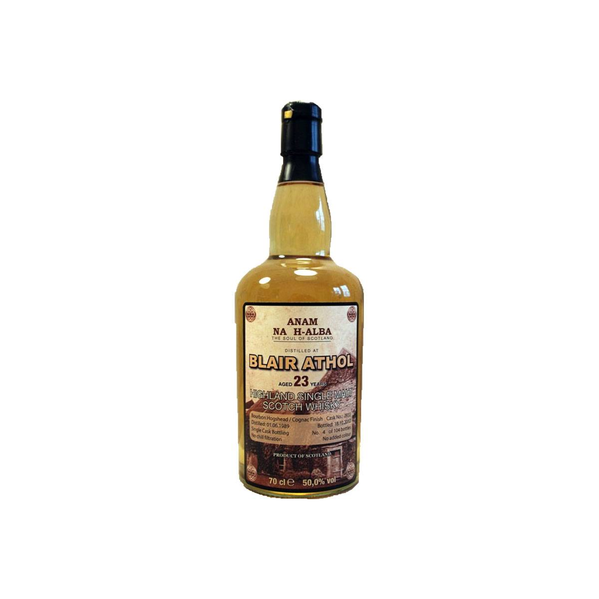 Blair Athol 1989 23 Years Single Malt Whisky