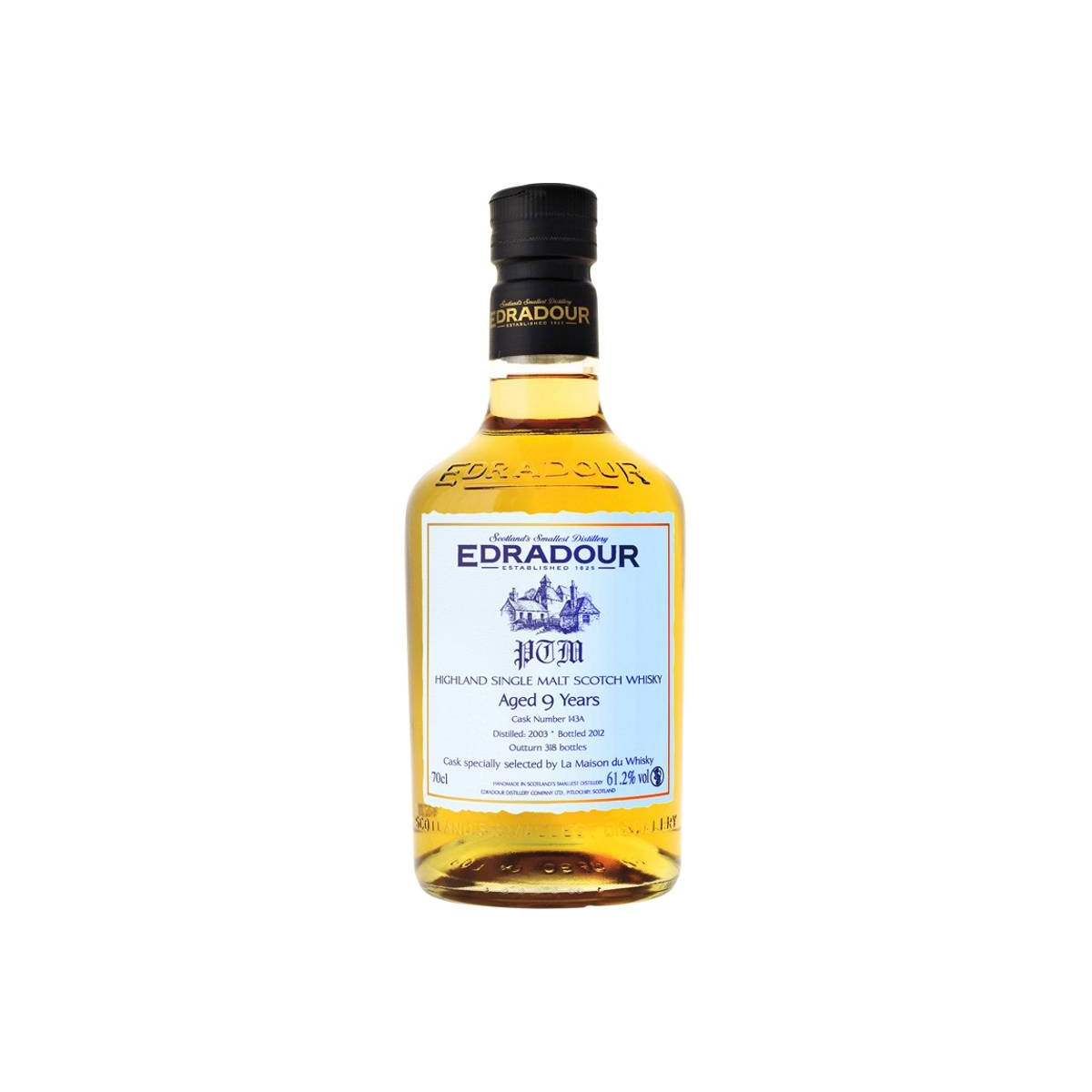 Edradour 2003 9 Years Single Malt Whisky