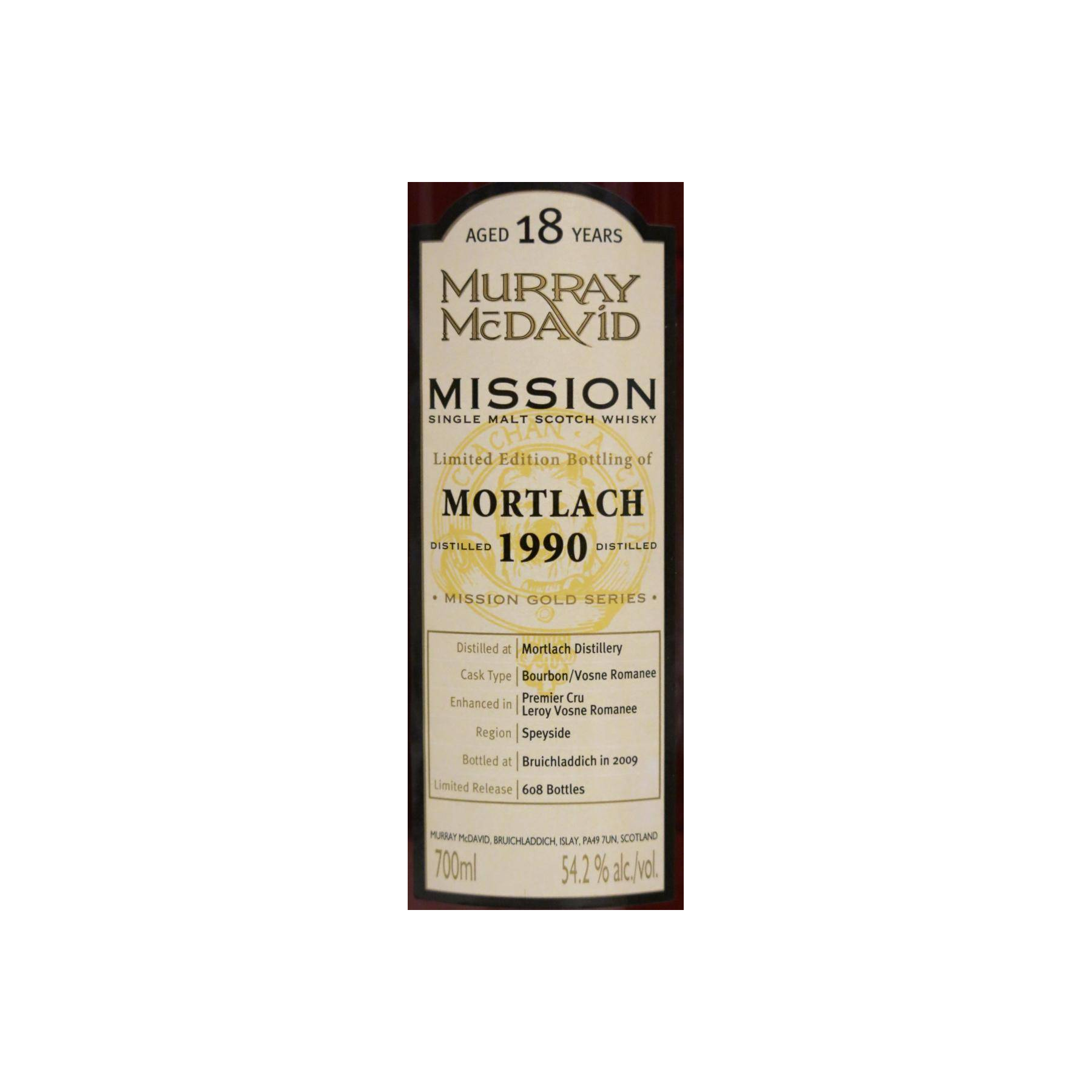 Mortlach 1990 18 Years Single Malt Whisky 2