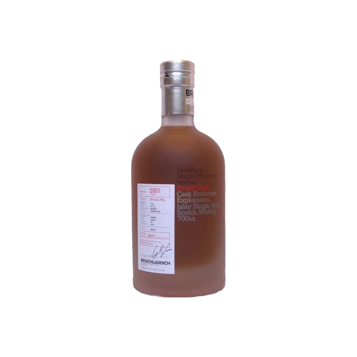 Bruichladdich 2001 7 Years Single Malt Whisky