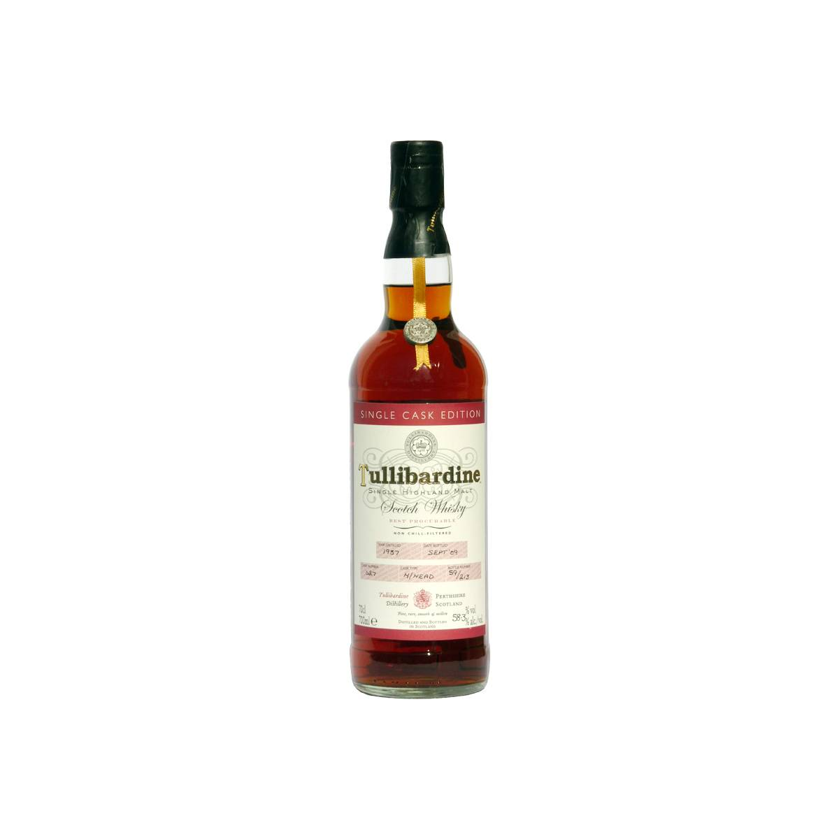 Tullibardine 1987 22 Years Single Malt Whisky